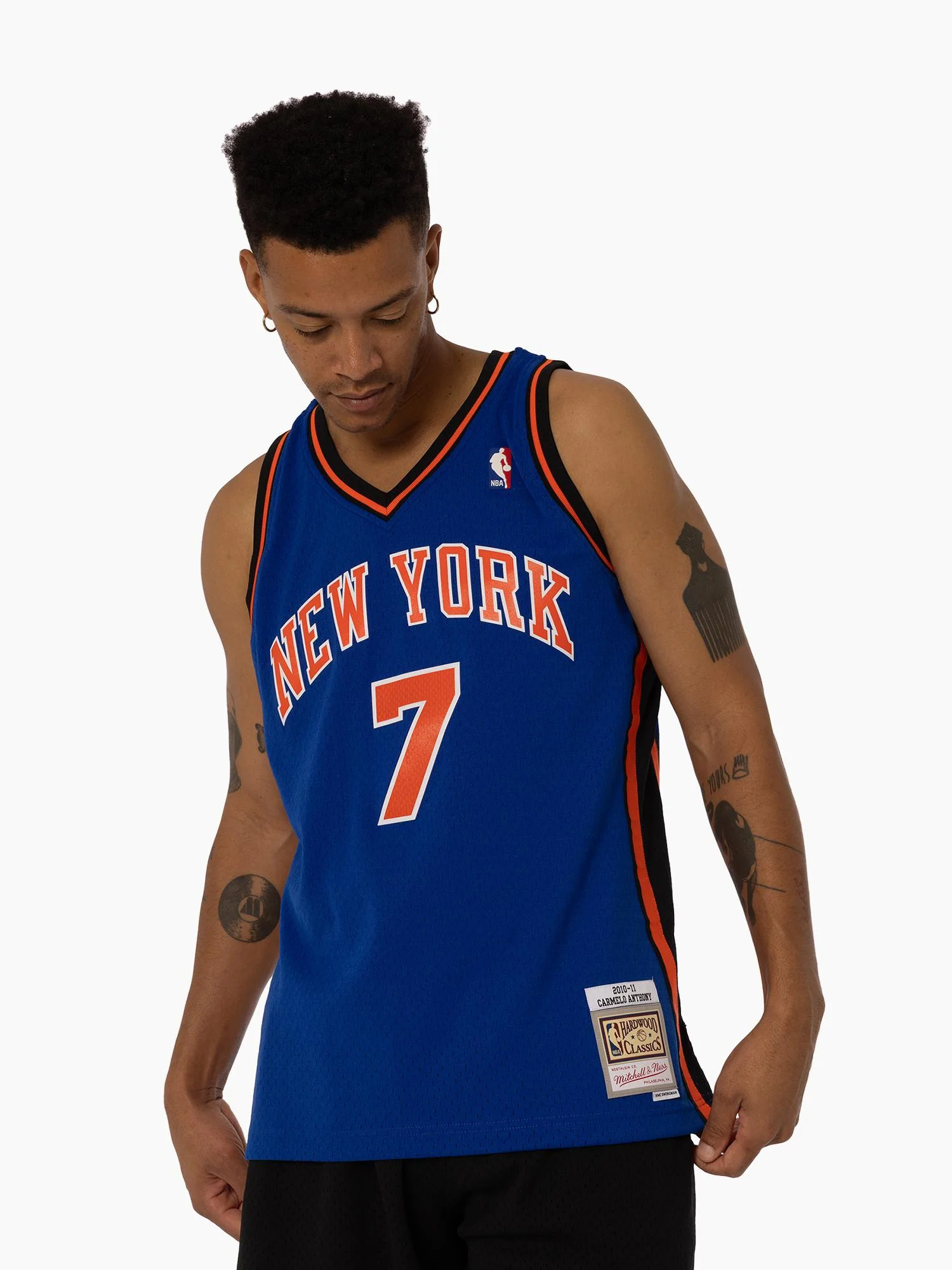 Carmelo Anthony 2010-11 New York Knicks Swingman Jersey - Image 3