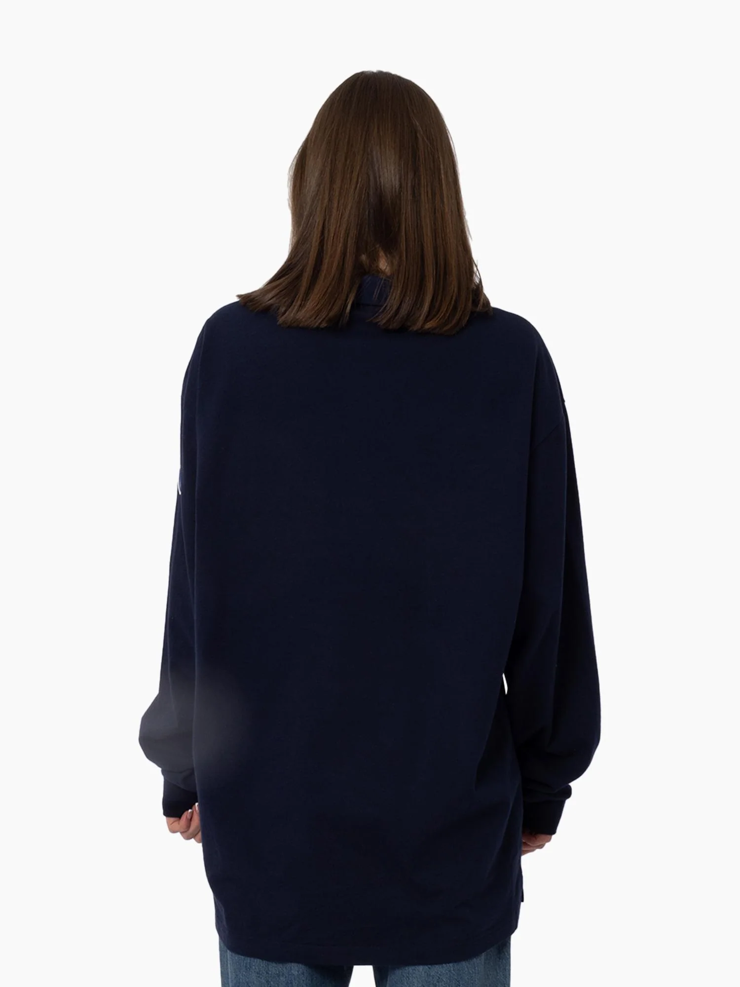 Melbourne Demons Long Sleeve Rugby Polo - Image 6