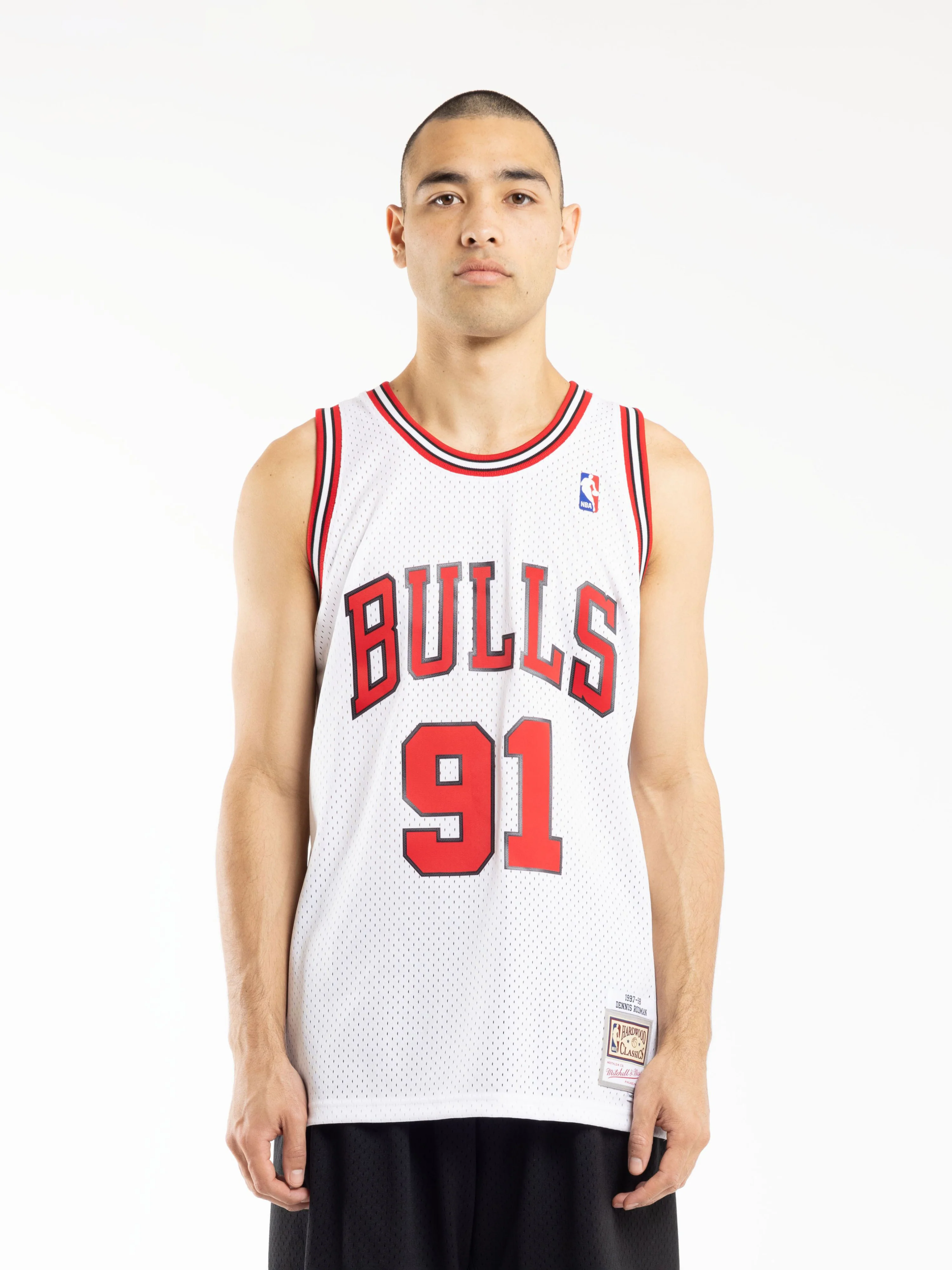 Dennis Rodman 1997-98 Chicago Bulls Home Swingman Jersey