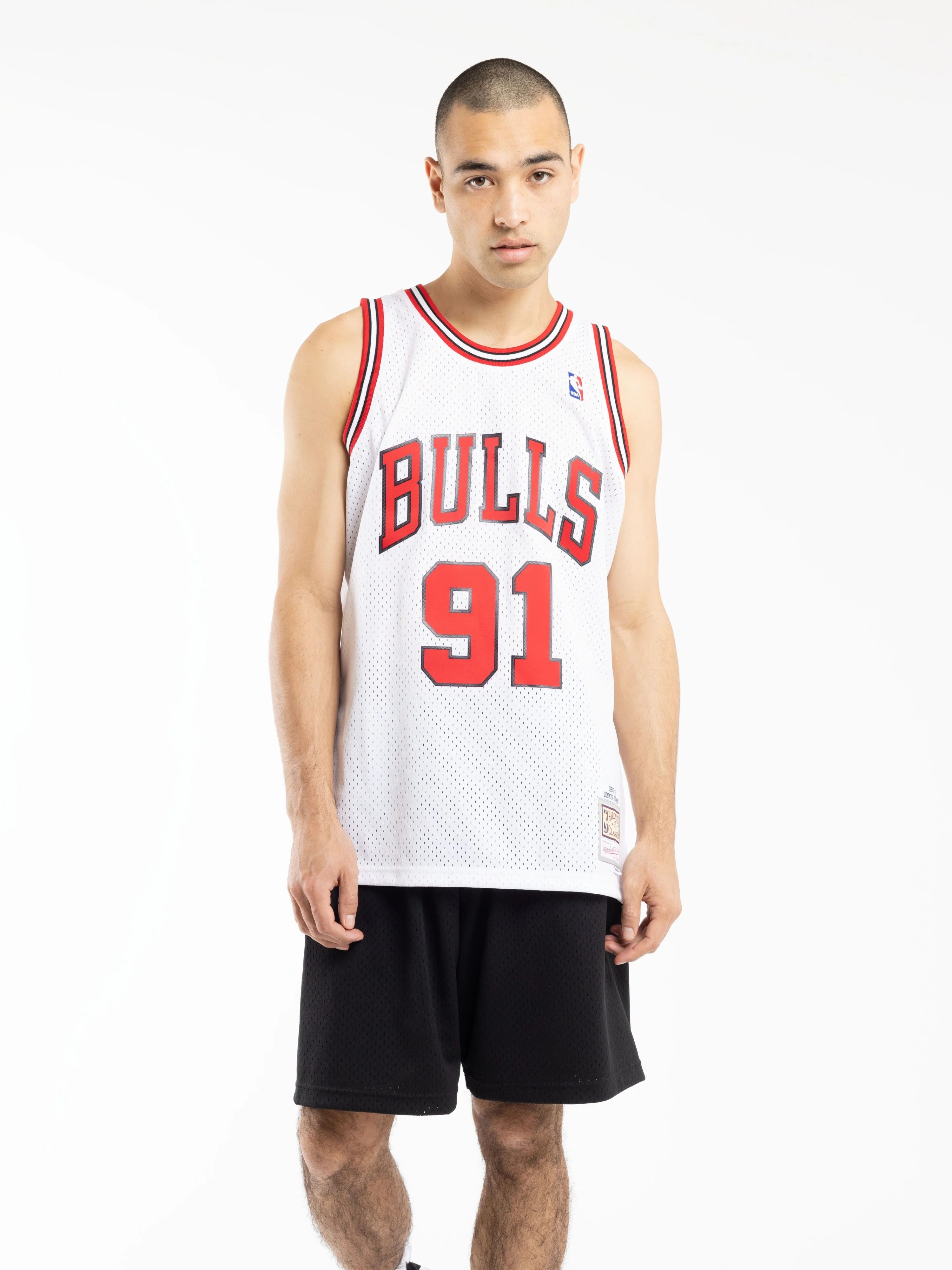 Dennis Rodman 1997-98 Chicago Bulls Home Swingman Jersey - Image 3