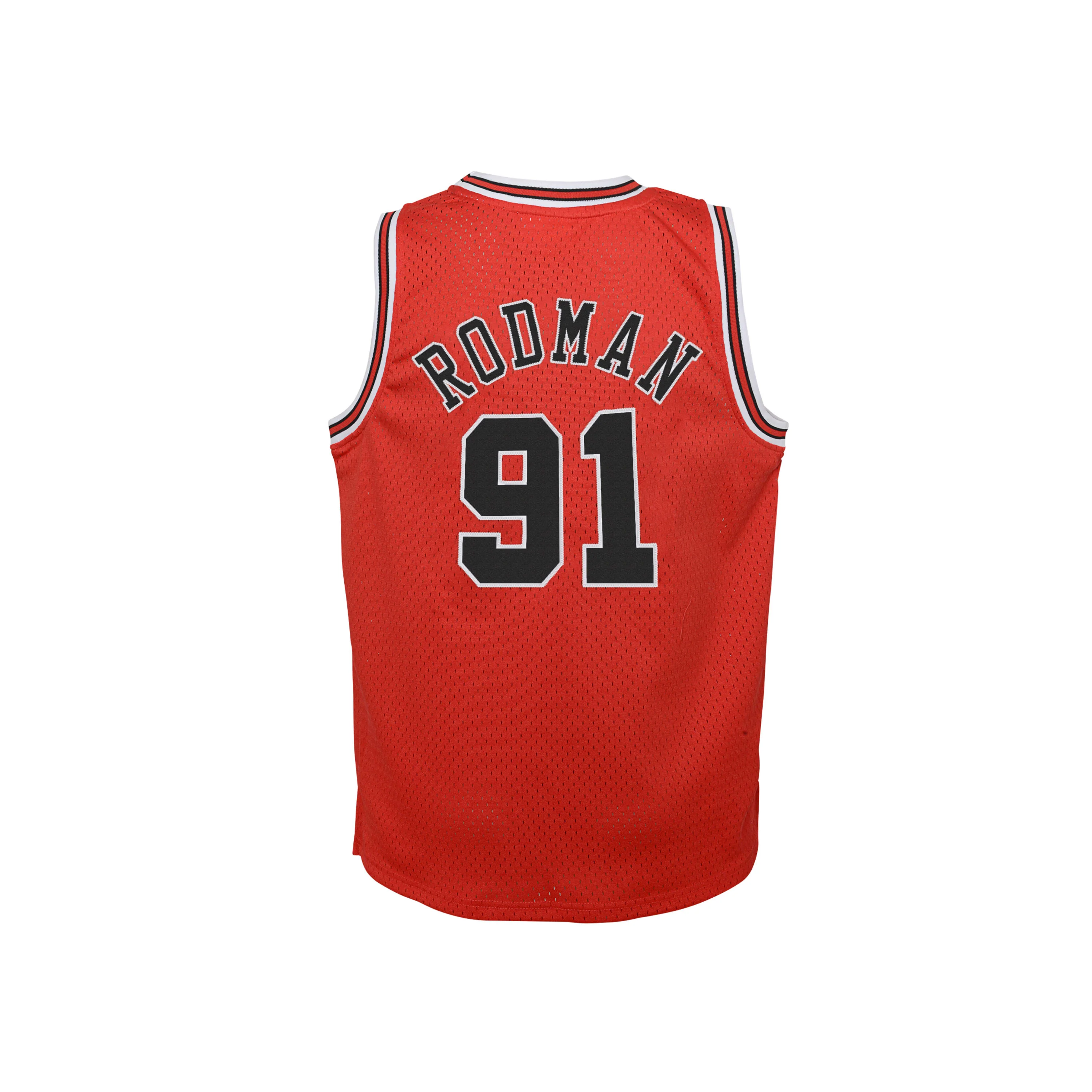 Youth Dennis Rodman 1997-98 Chicago Bulls Road Swingman Jersey - Image 2