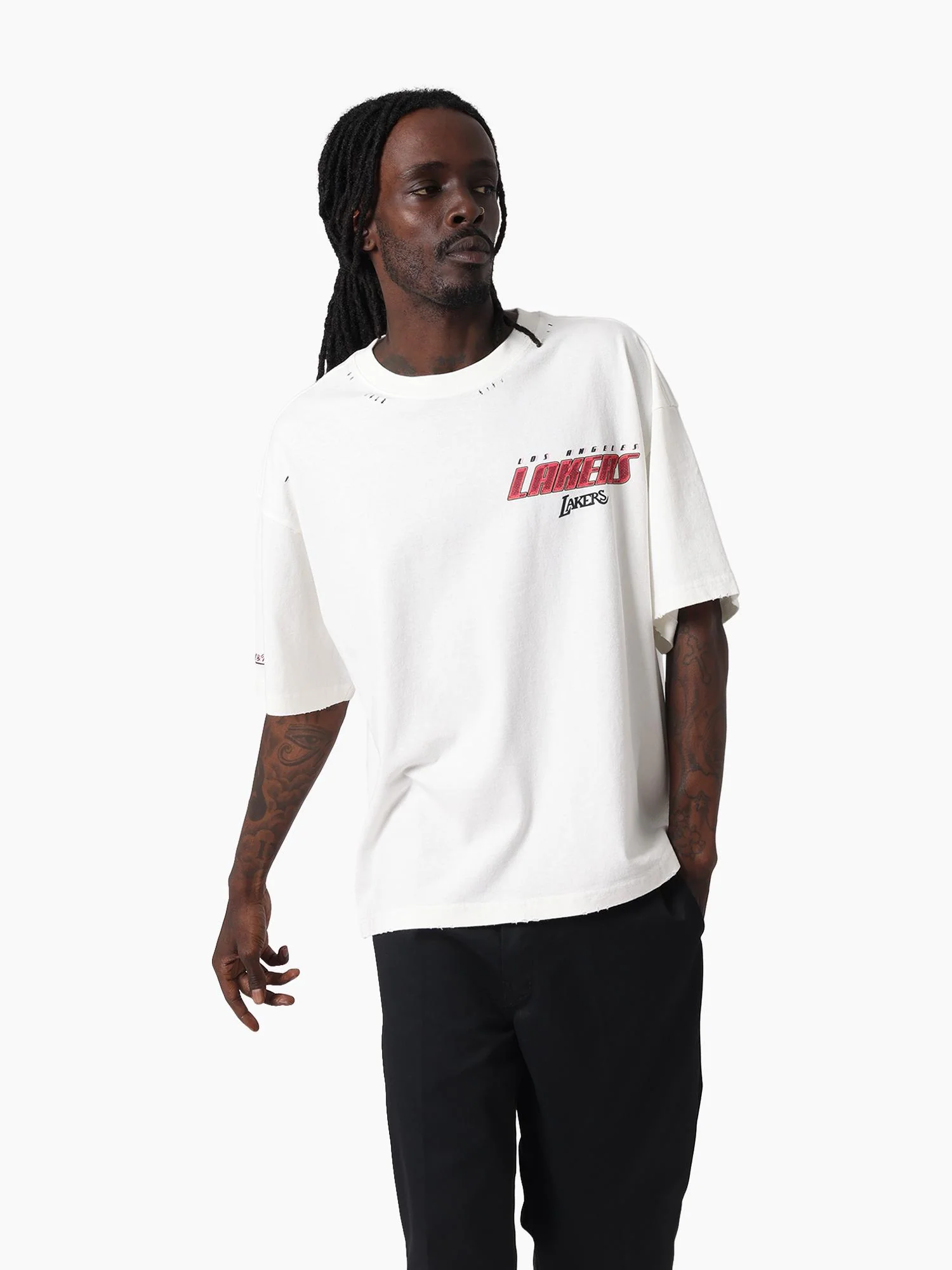 L.A Lakers Dot Work Tee - Image 4
