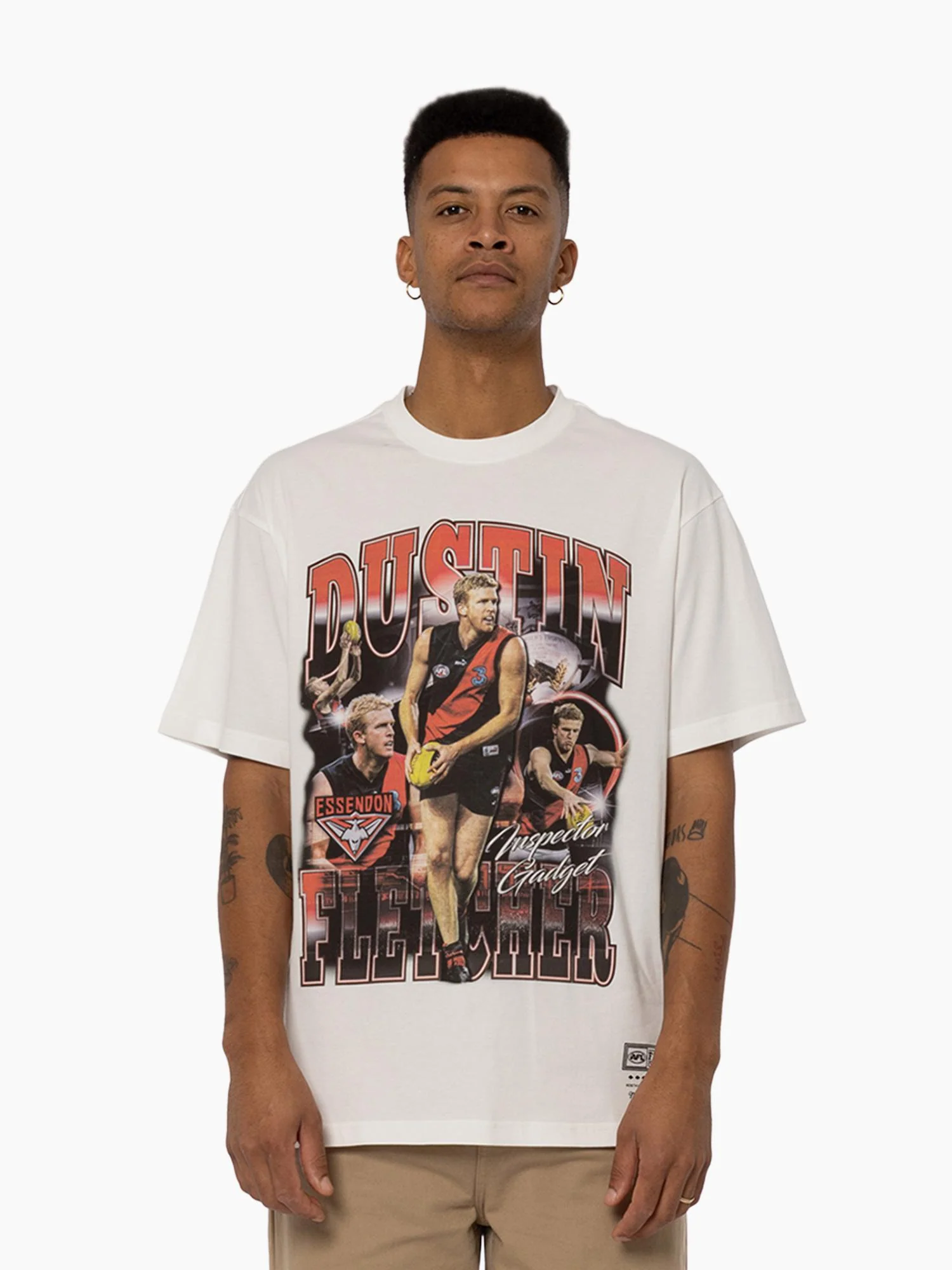 Essendon Bombers Dustin Fletcher Tribute Tee - Image 3