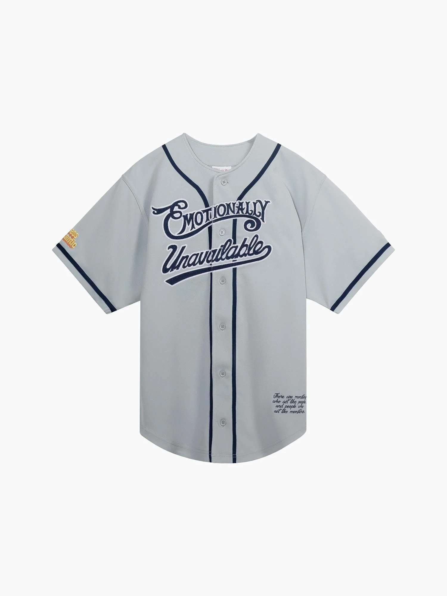 Emotionally Unavailable x Mitchell & Ness Baseball Jersey