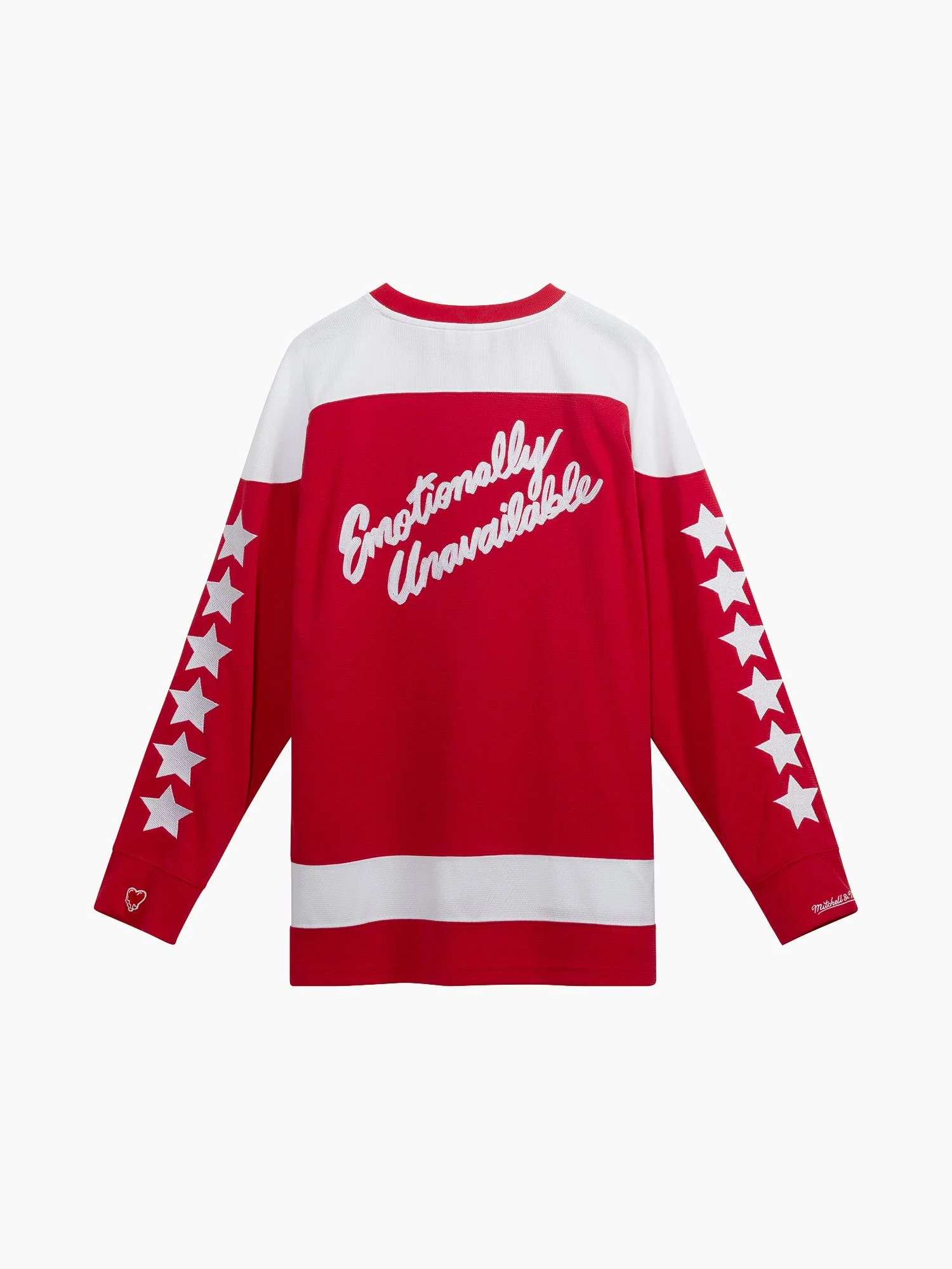 Emotionally Unavailable x Mitchell & Ness Hockey Jersey - Image 2
