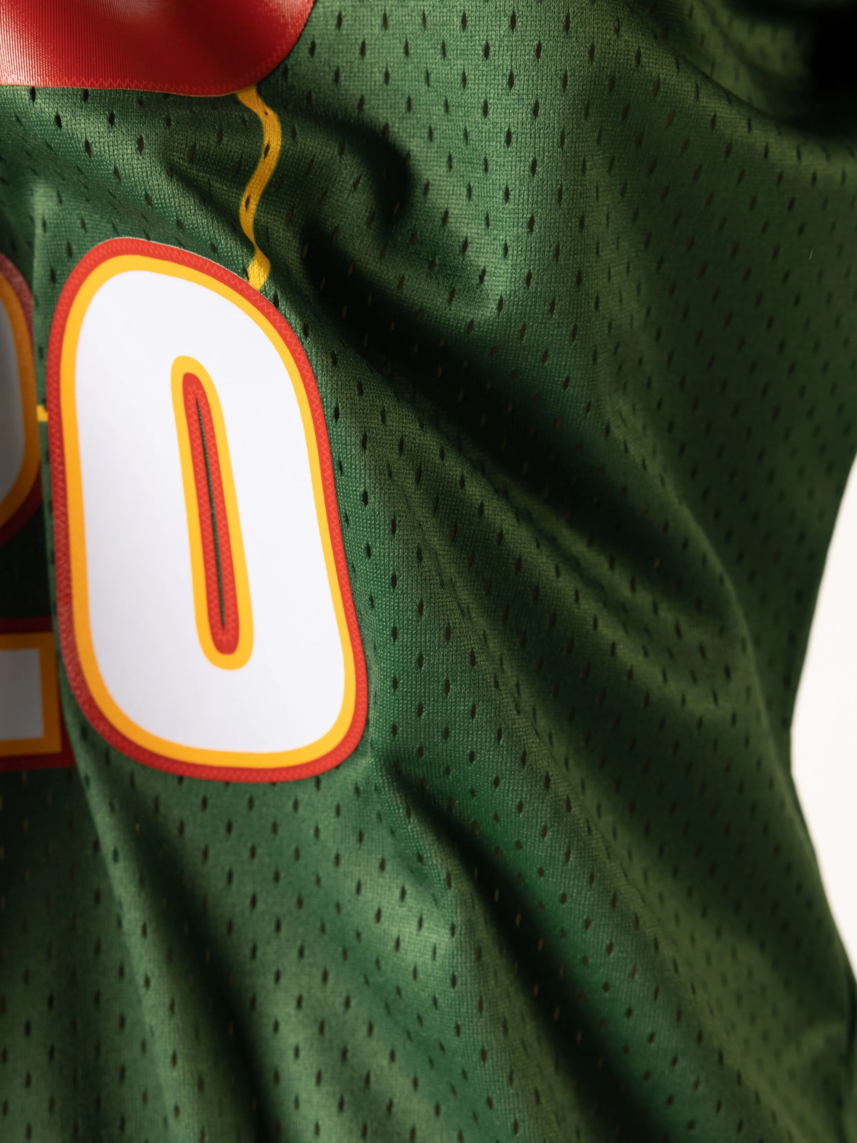 Gary Payton 1995-96 Seattle Supersonics Road Swingman Jersey - Image 5