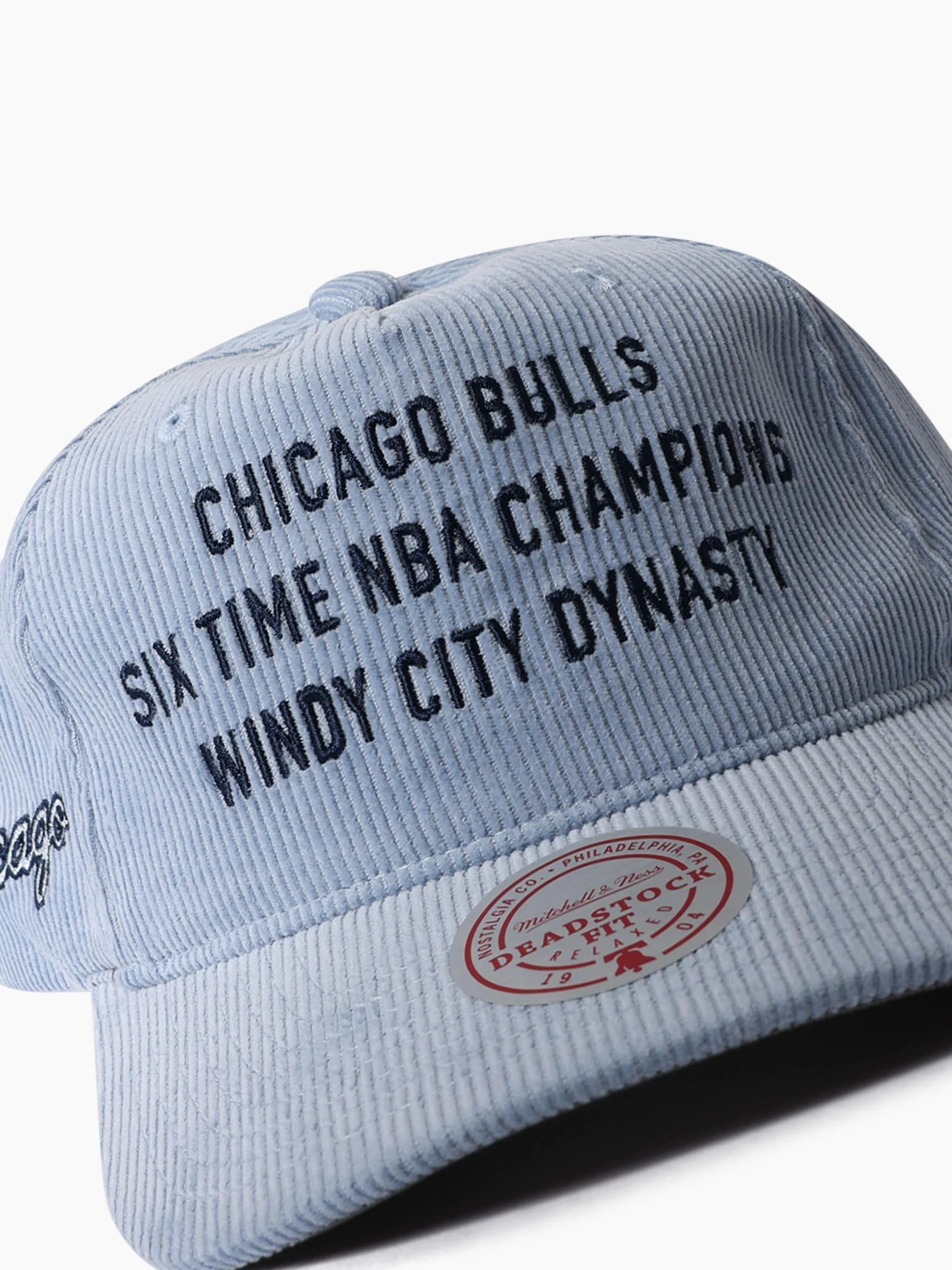 Chicago Bulls Global Cord Deadstock Snapback - Image 4