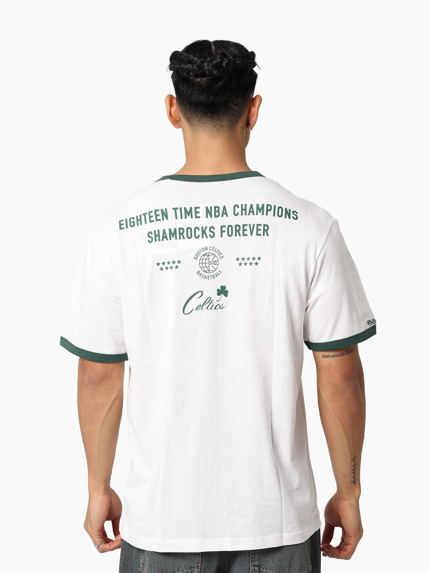 Boston Celtics Global Ringer Tee