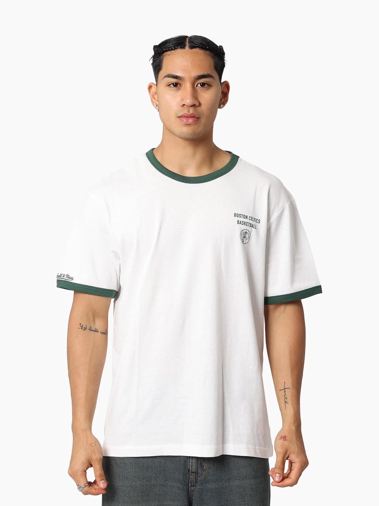 Boston Celtics Global Ringer Tee - Image 5