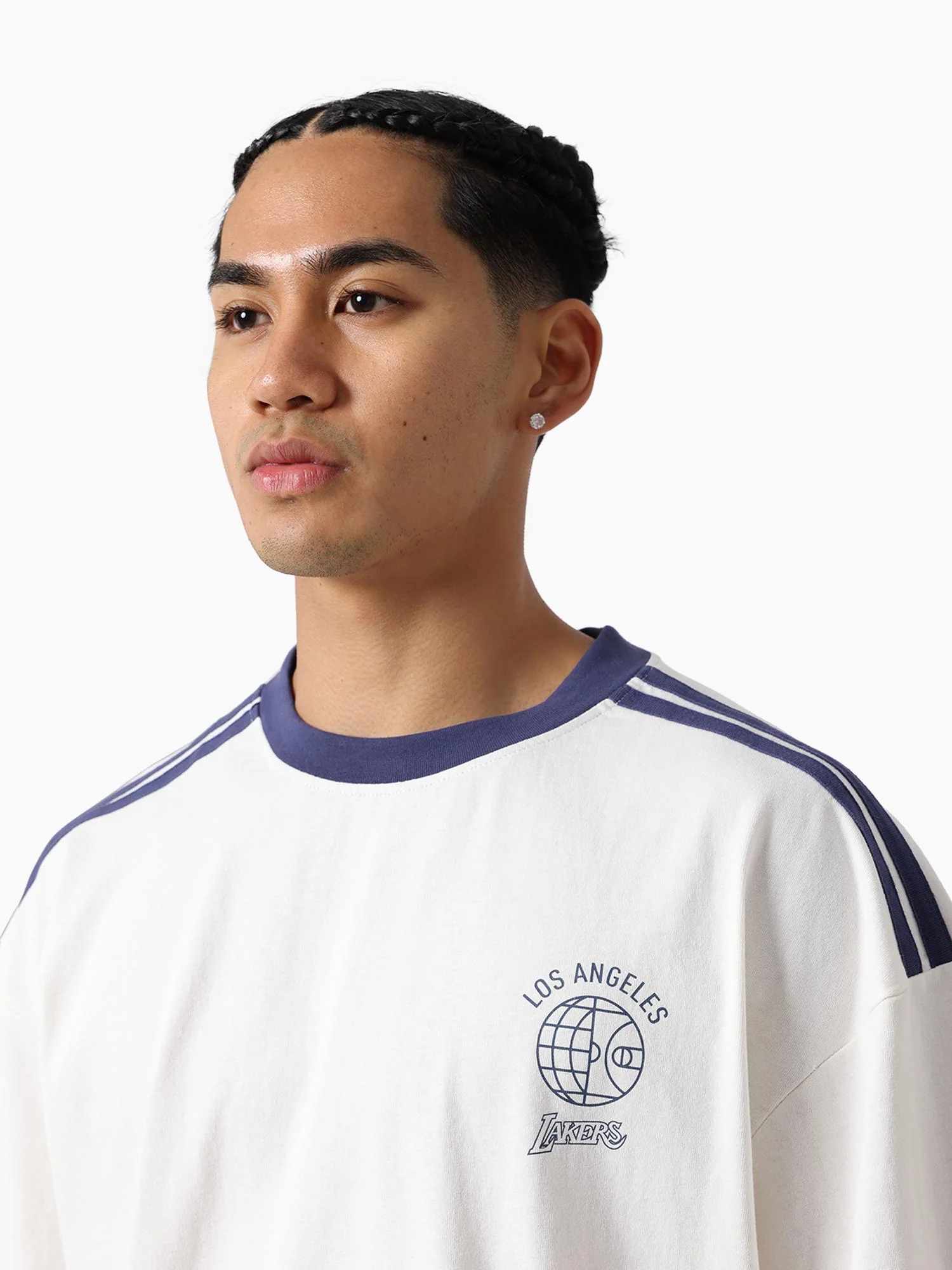 L.A Lakers Global Stripe Tee - Image 2