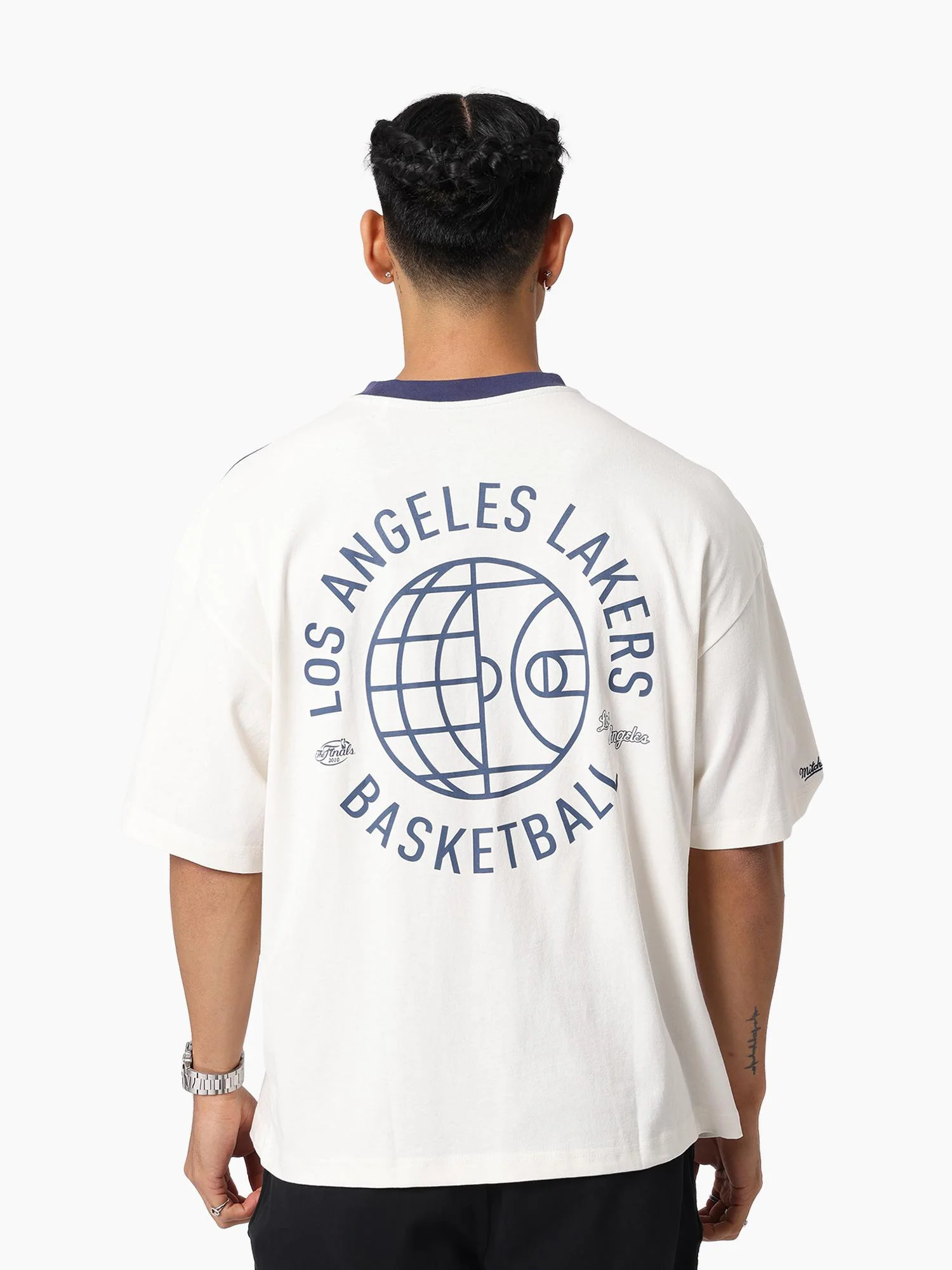 L.A Lakers Global Stripe Tee - Image 3
