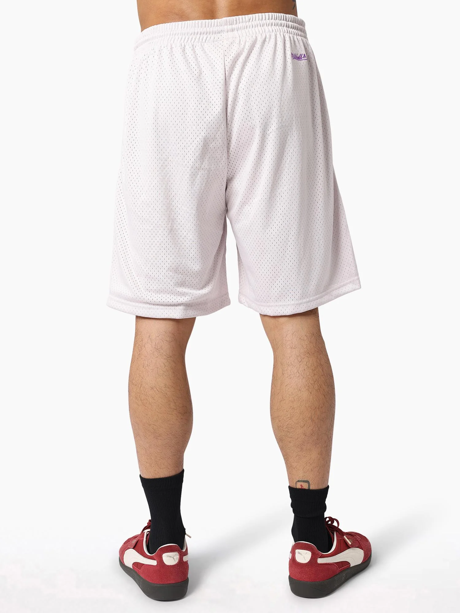 L.A Lakers Golden Mesh Shorts - Image 4