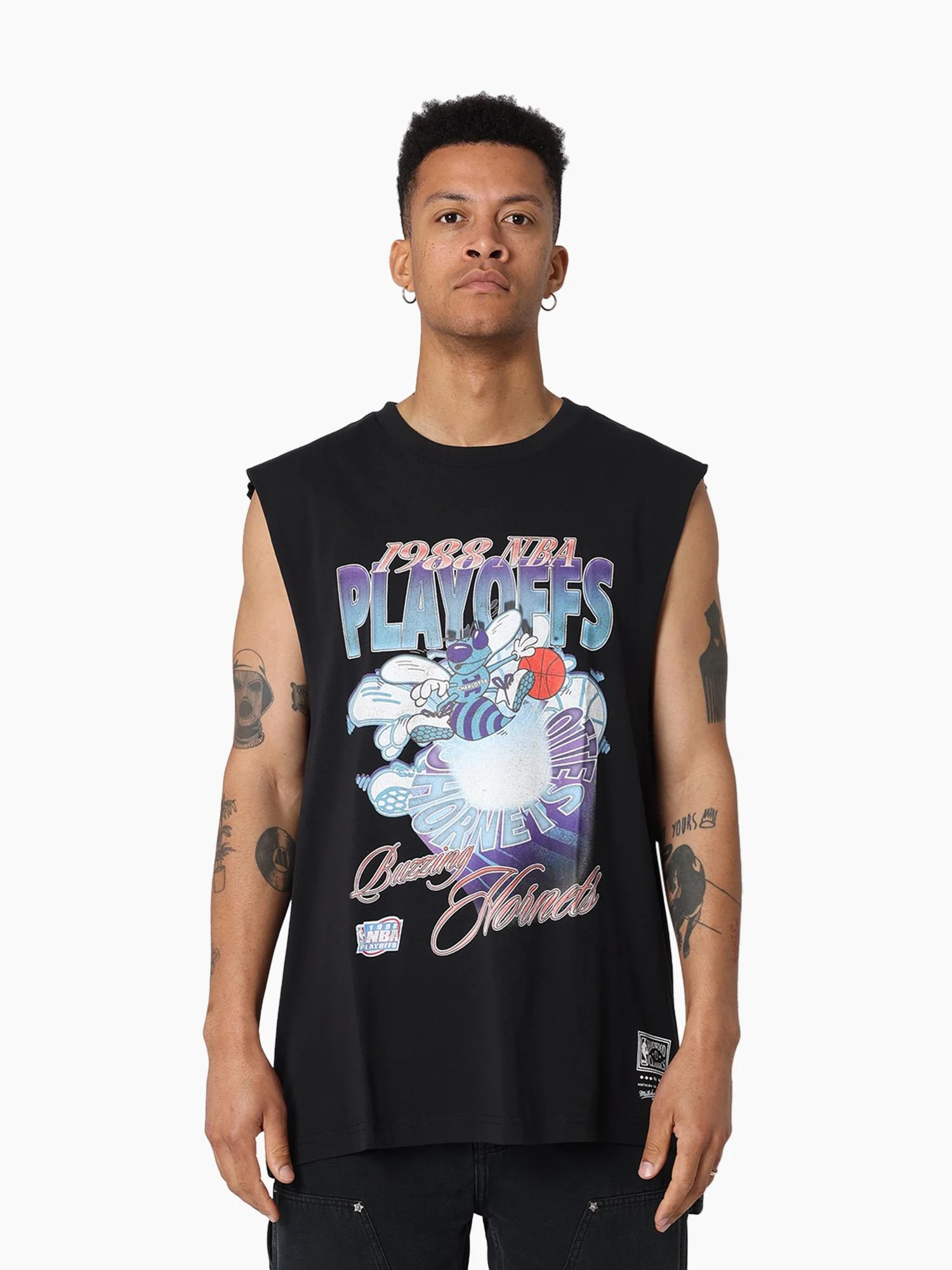 Charlotte Hornets Hardlight Muscle Tank