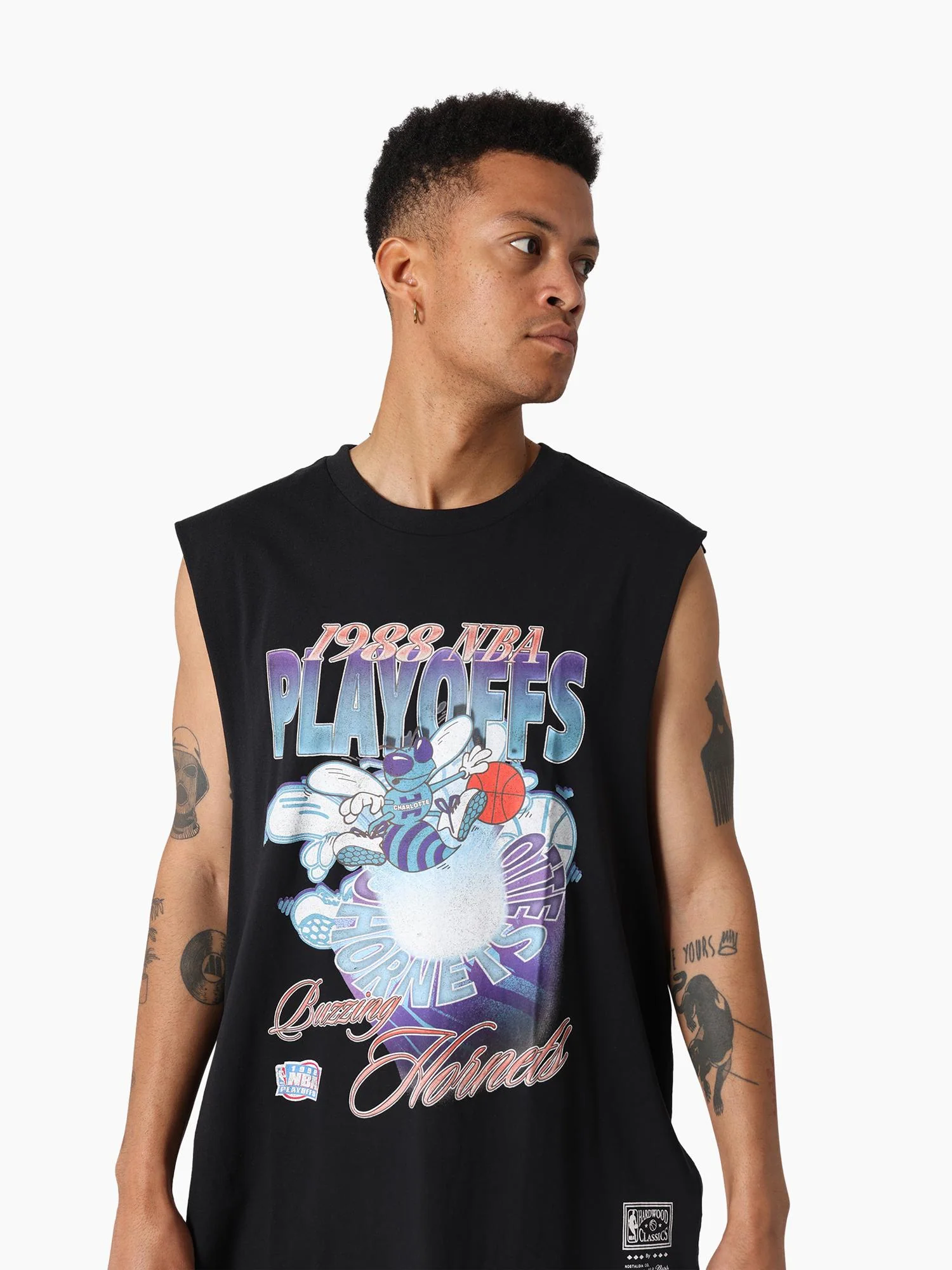 Charlotte Hornets Hardlight Muscle Tank - Image 3
