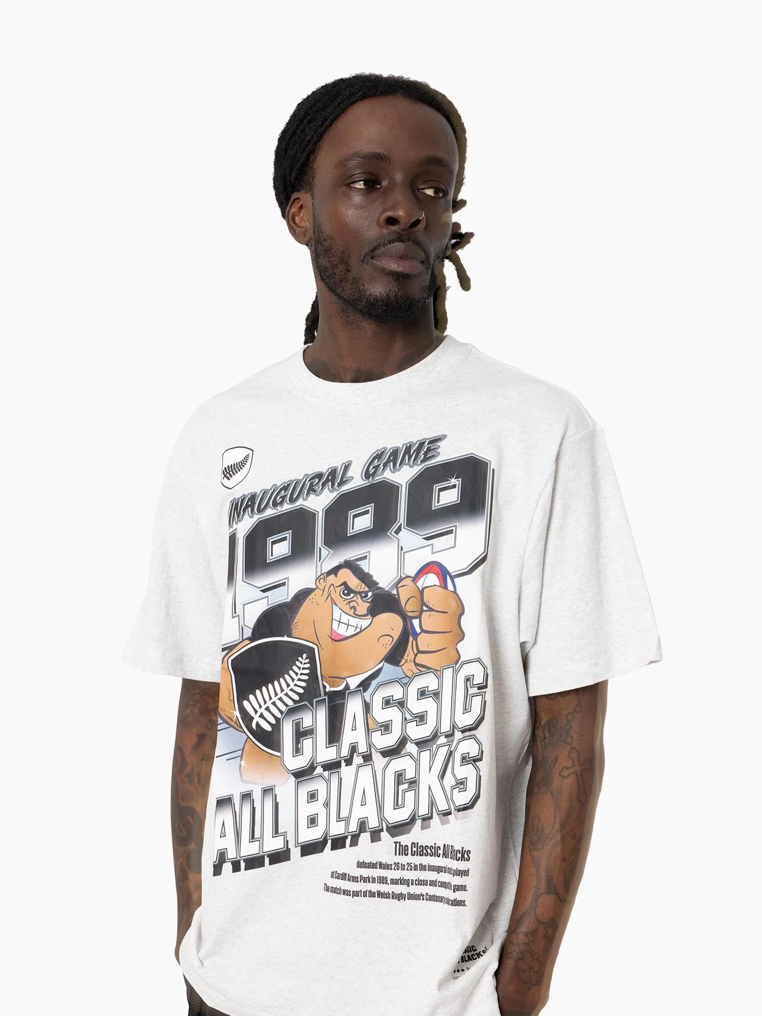Classic All Blacks Inaugural Game Tee - Image 2