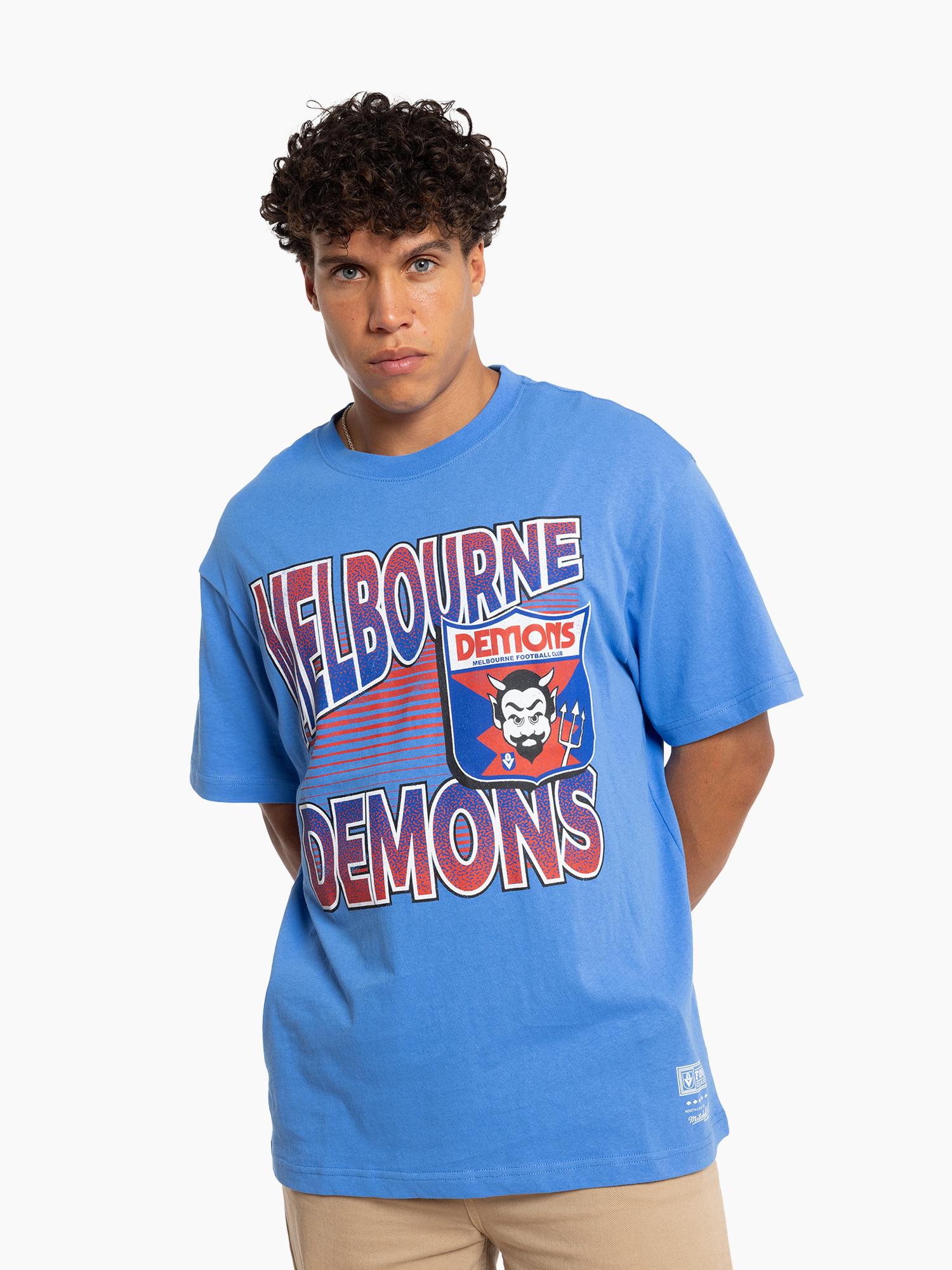 Melbourne Demons Inline Stack Tee - Image 5