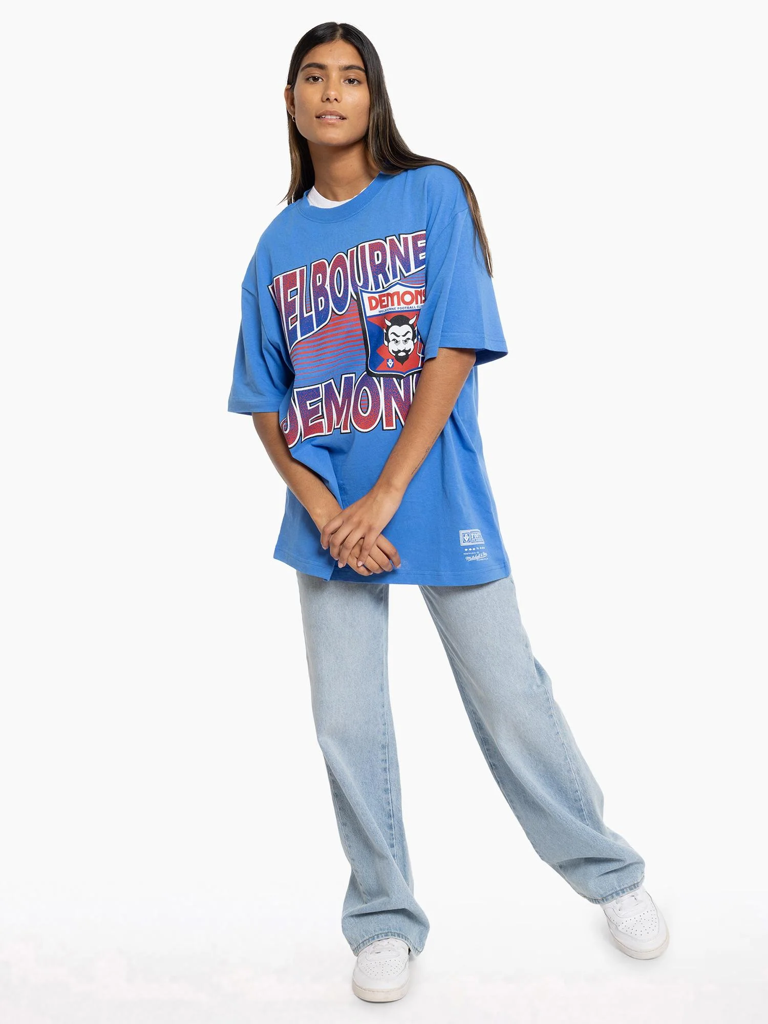 Melbourne Demons Inline Stack Tee - Image 6