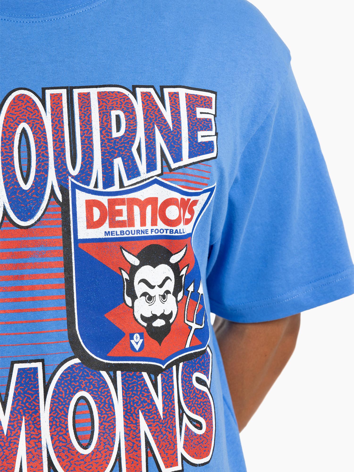 Melbourne Demons Inline Stack Tee - Image 7
