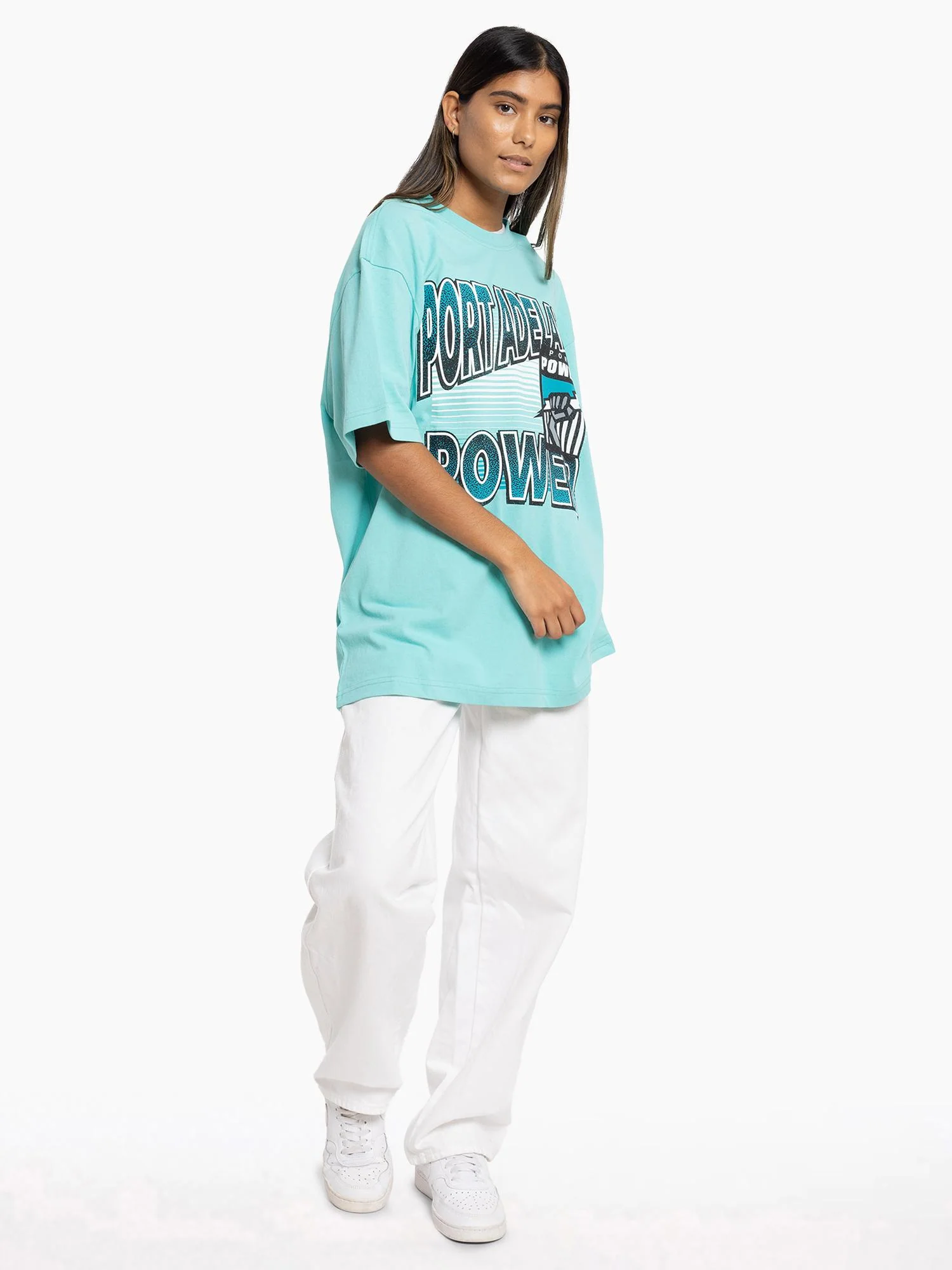 Port Adelaide Power Inline Stack Tee - Image 6