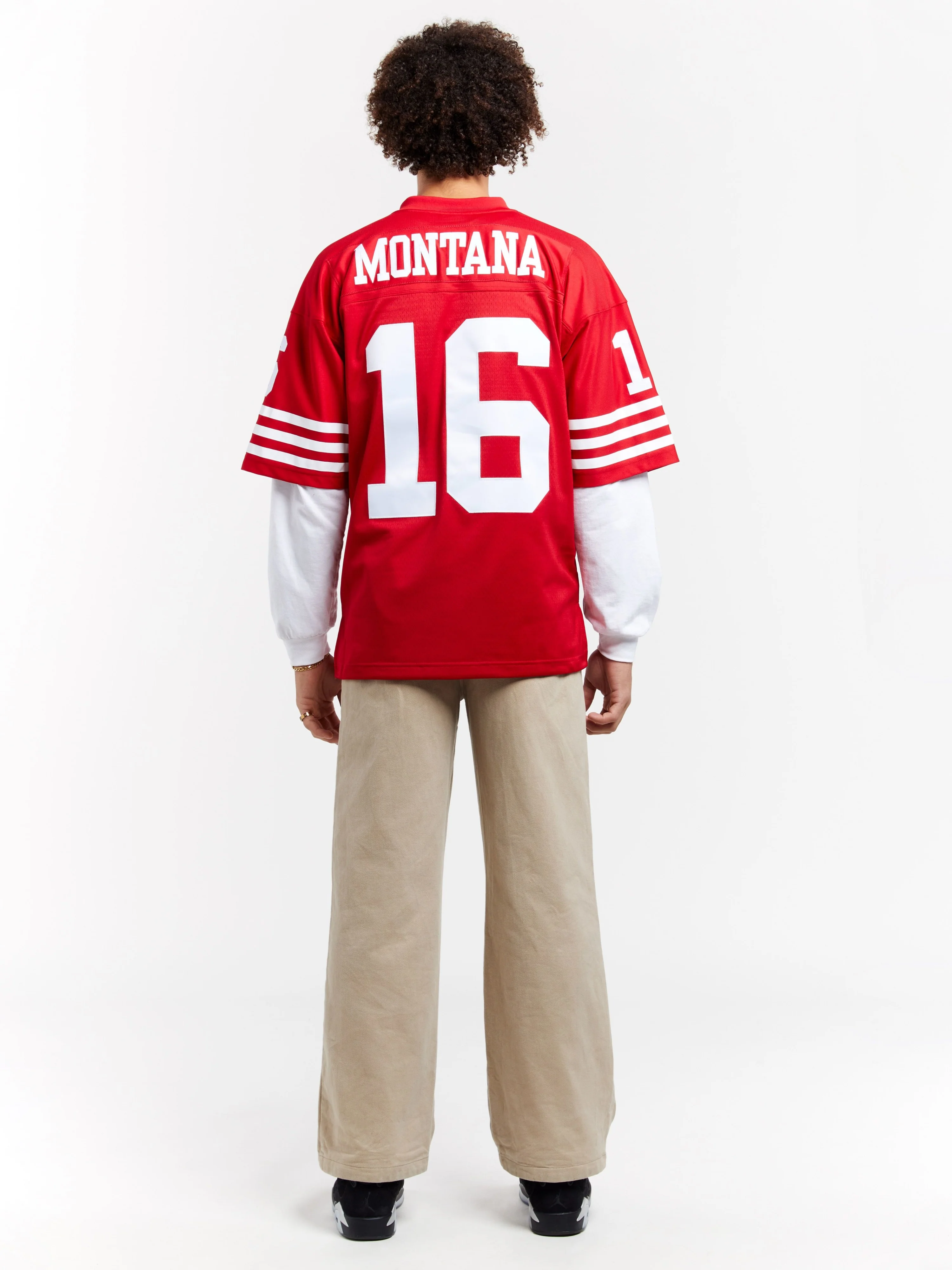 Joe Montana 1990 San Francisco 49ers Home Legacy Jersey - Image 2