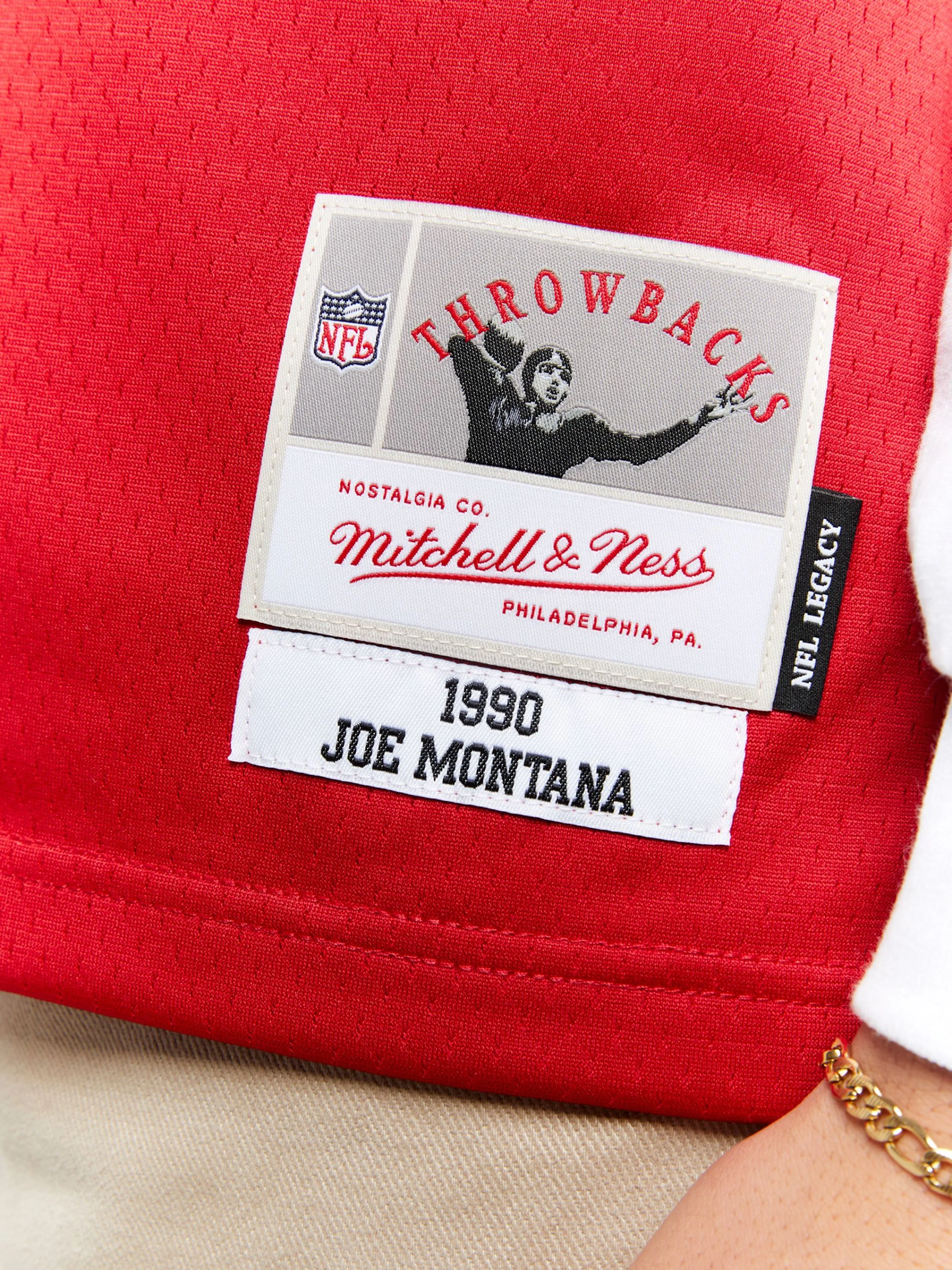 Joe Montana 1990 San Francisco 49ers Home Legacy Jersey - Image 4