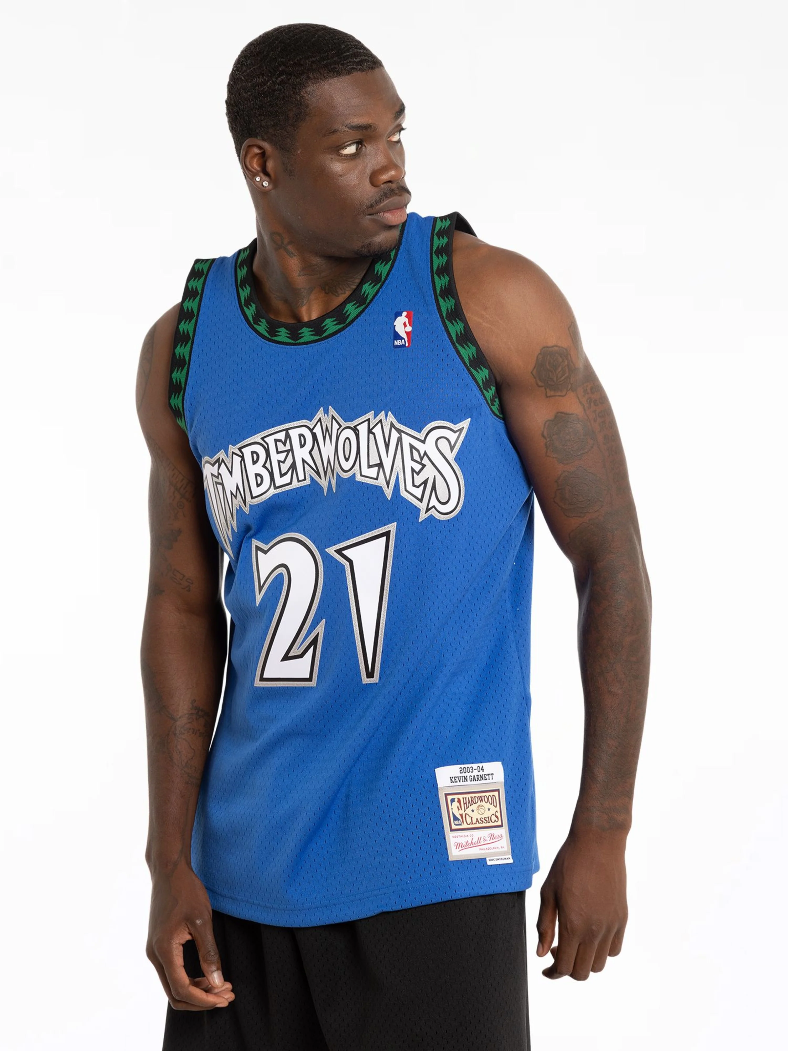 Kevin Garnett 2003-04 Minnesota Timberwolves Swingman Jersey - Image 3