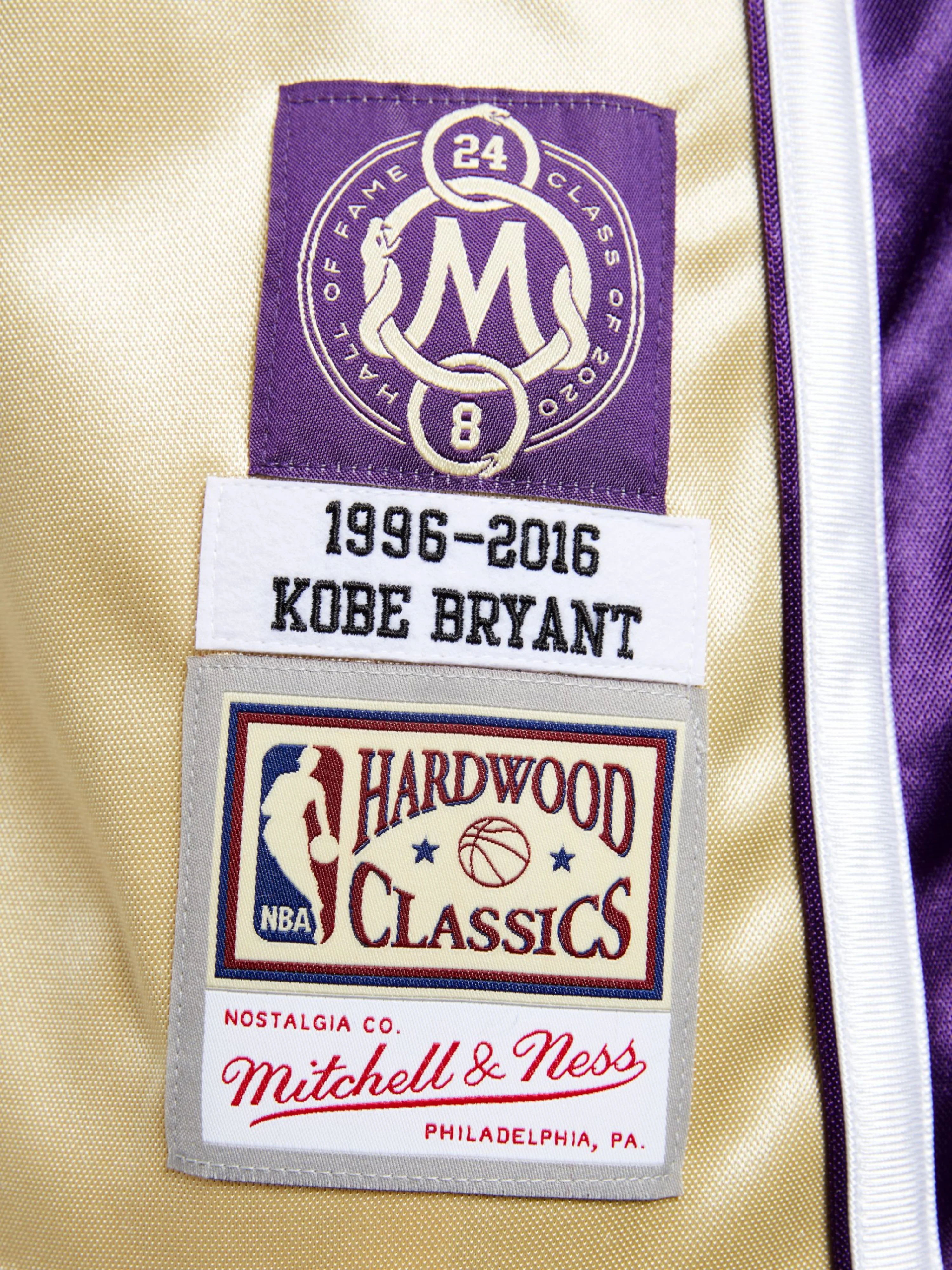 Kobe Bryant 1996-2016 L.A Lakers Hall of Fame Authentic Jersey - Image 4