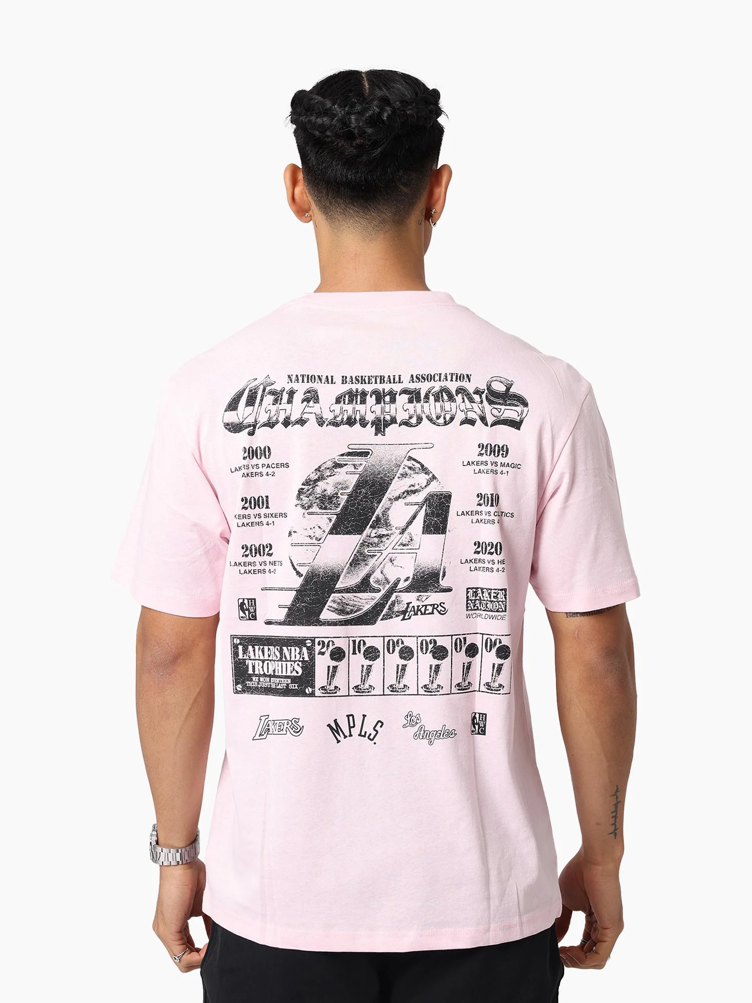 L.A Lakers Champs Chrome Tee