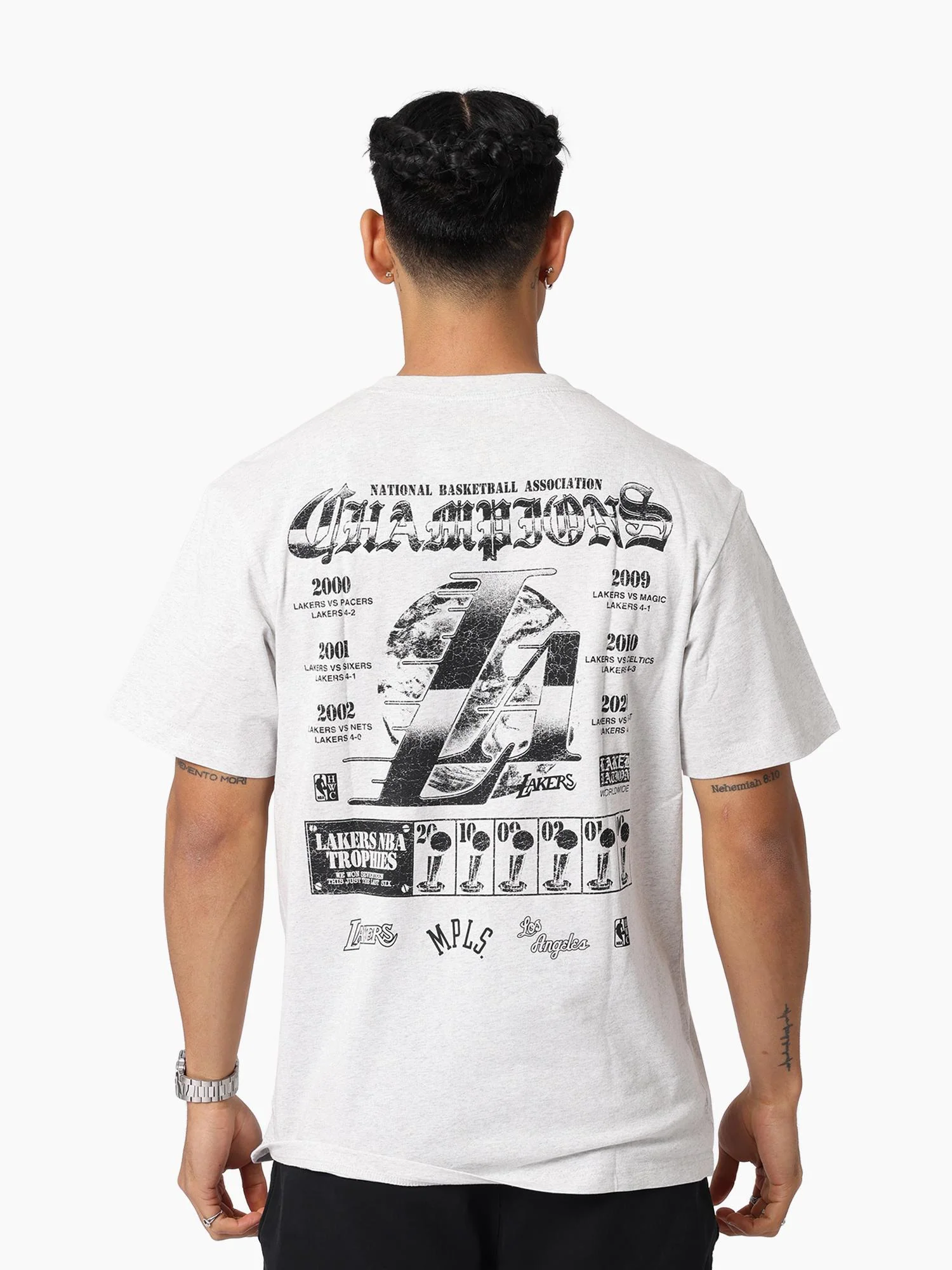 L.A Lakers Champs Chrome Tee