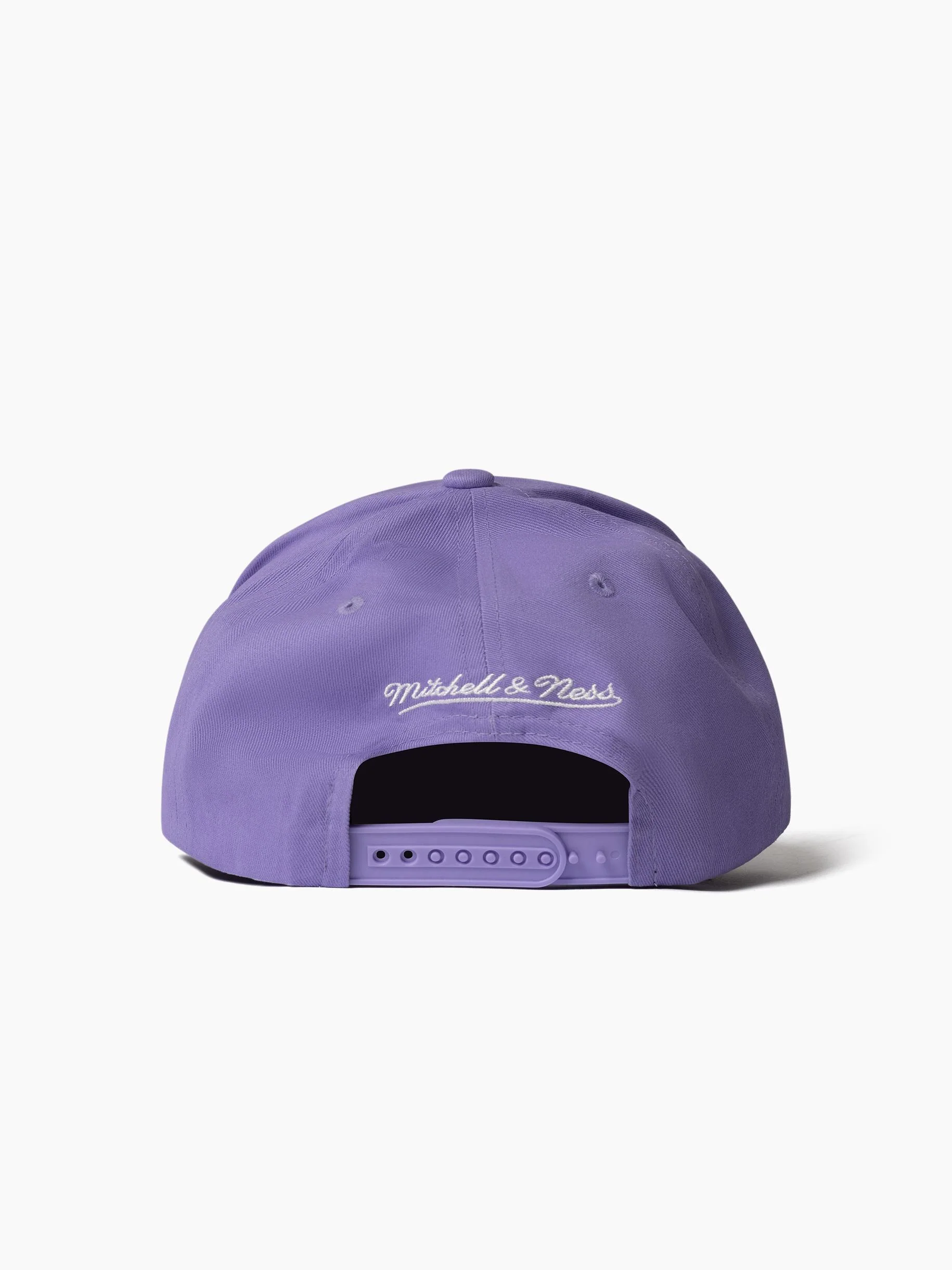 L.A Lakers Black Lavender Pro Pinch Snapback - Image 3