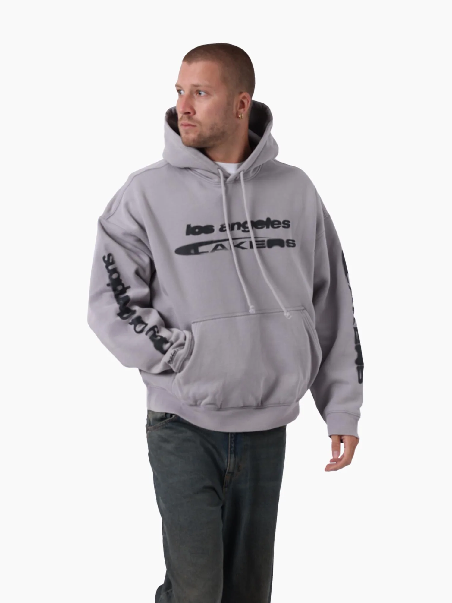 L.A Lakers Spray Hoodie - Image 4