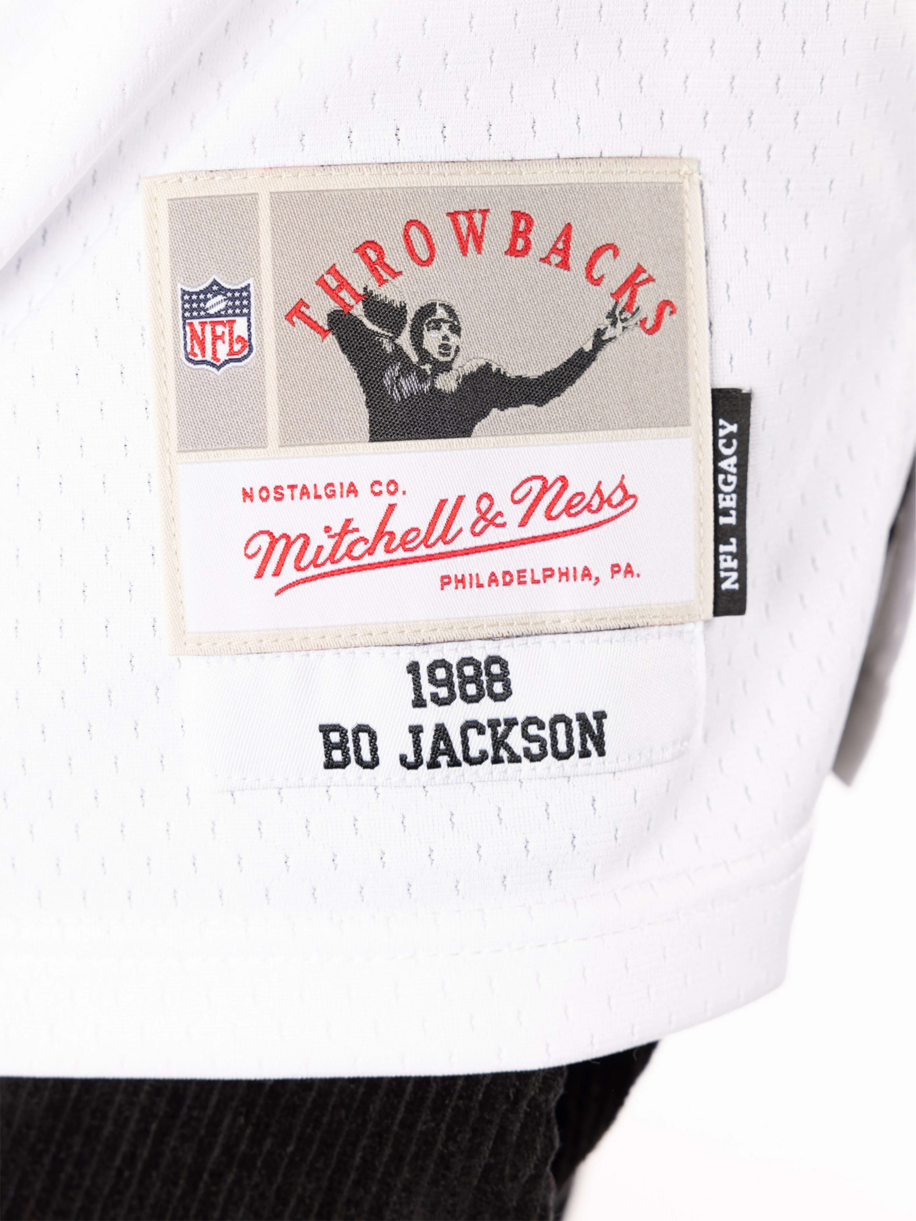 Bo Jackson 1988 Los Angeles Raiders Road Legacy Jersey - Image 4