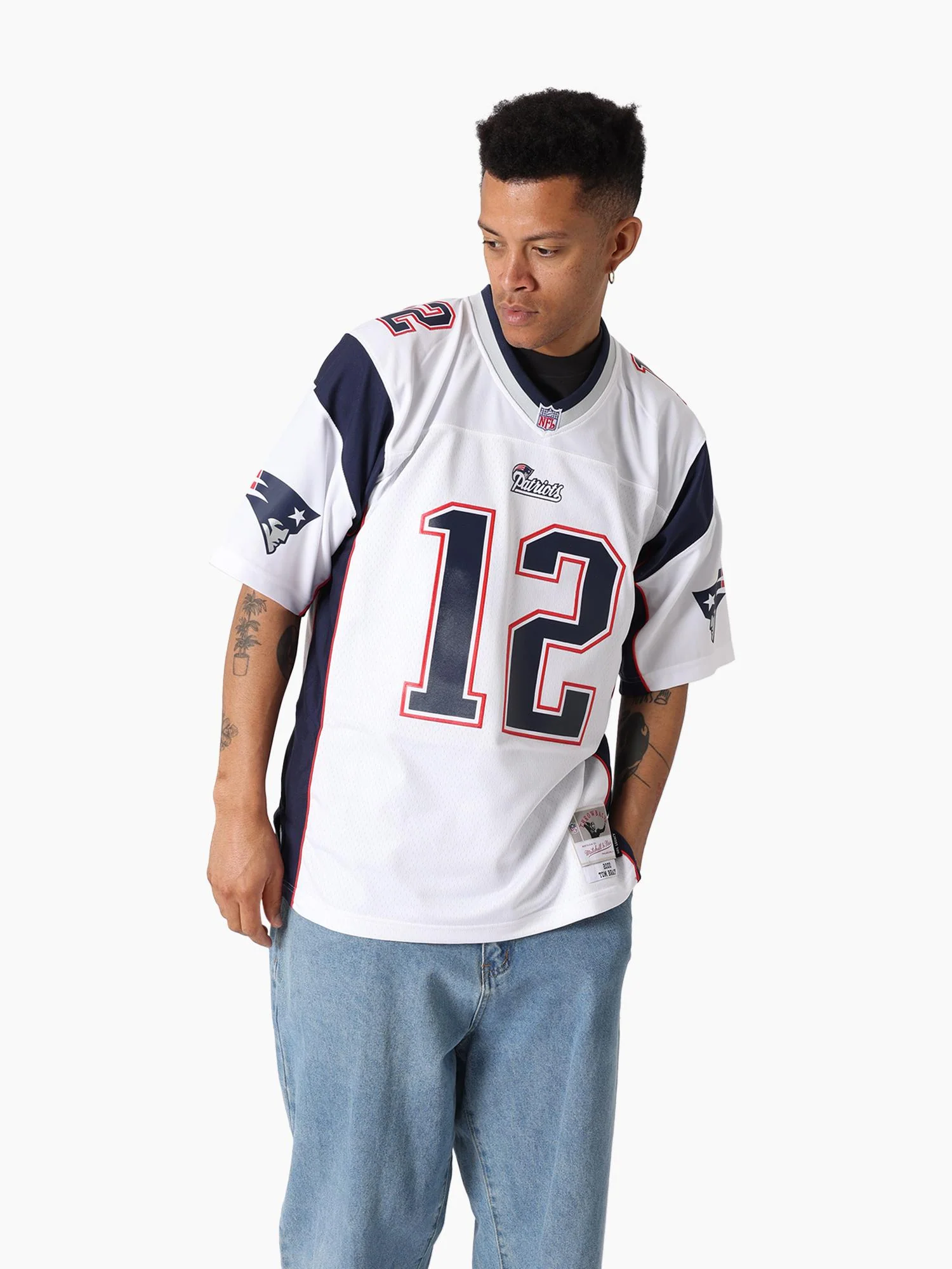Tom Brady 2000 New England Patriots Legacy Jersey - Image 3