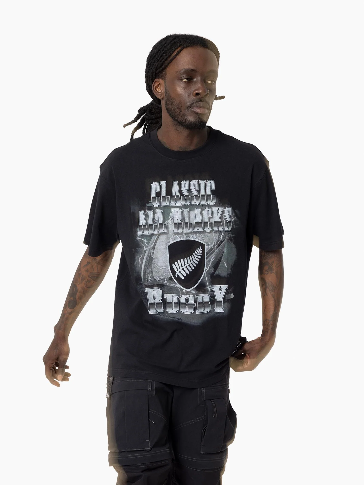 Classic All Blacks Lightning Tee - Image 2