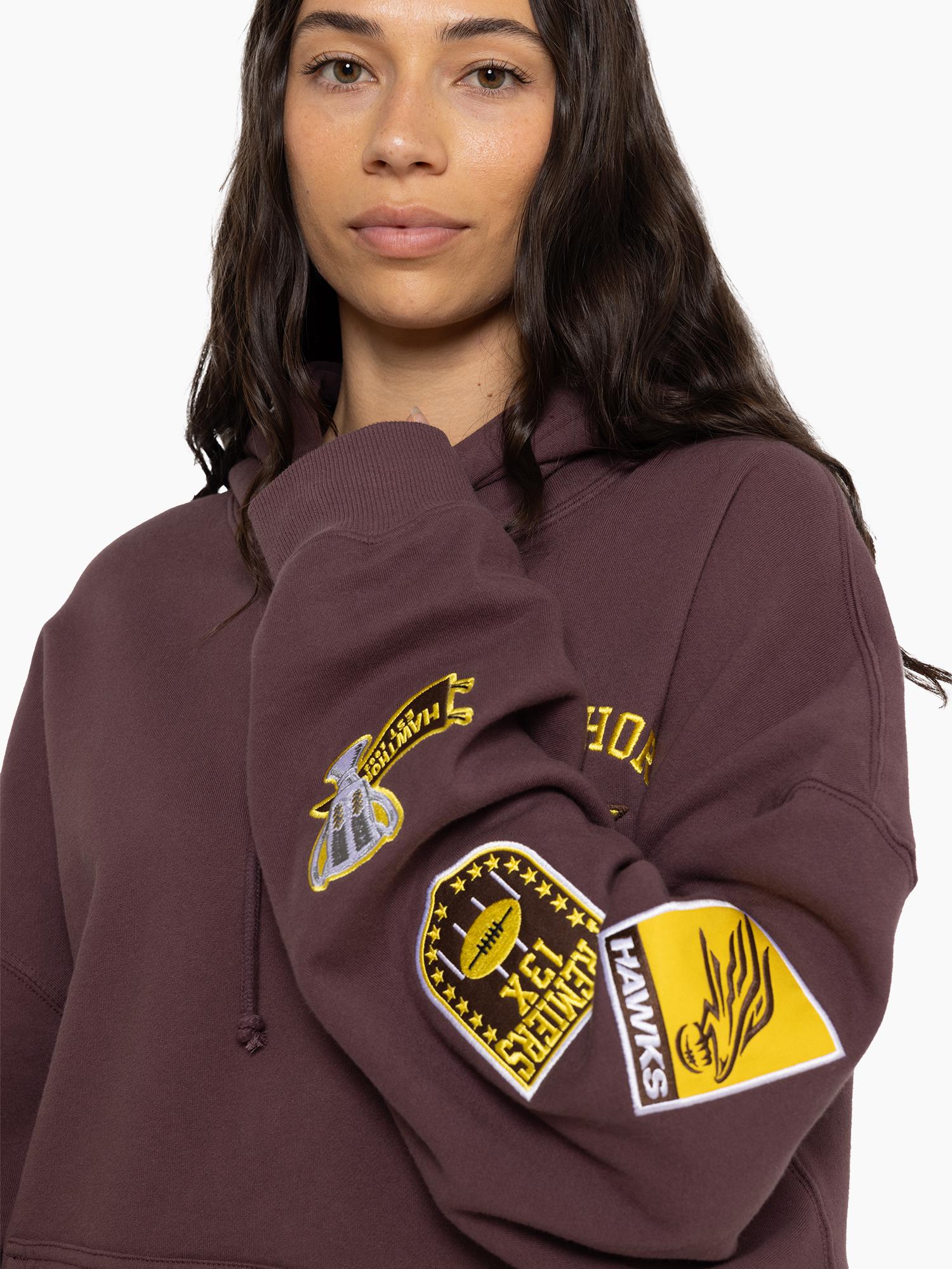Hawthorn Hawks Logo Patch Hoodie - Image 8