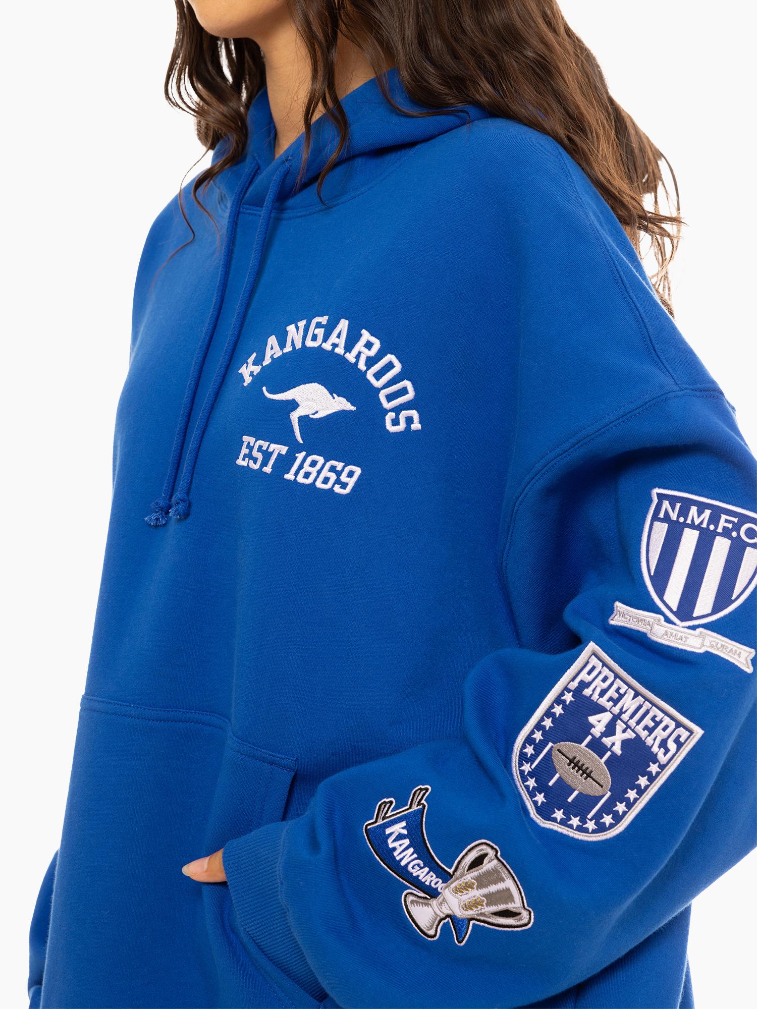 North Melbourne Kangaroos Logo Patch Hoodie - Image 8