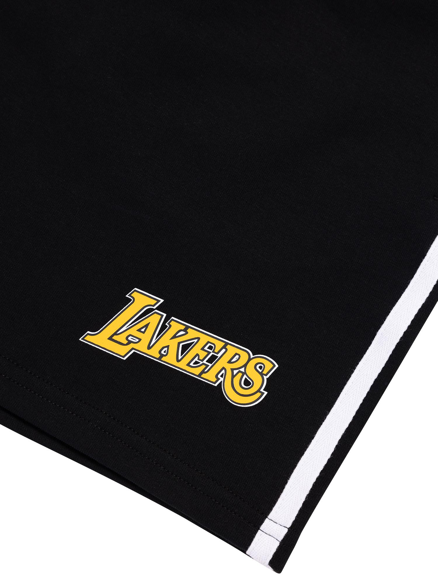 Women's L.A Lakers Long Leg Sport Shorts - Image 3
