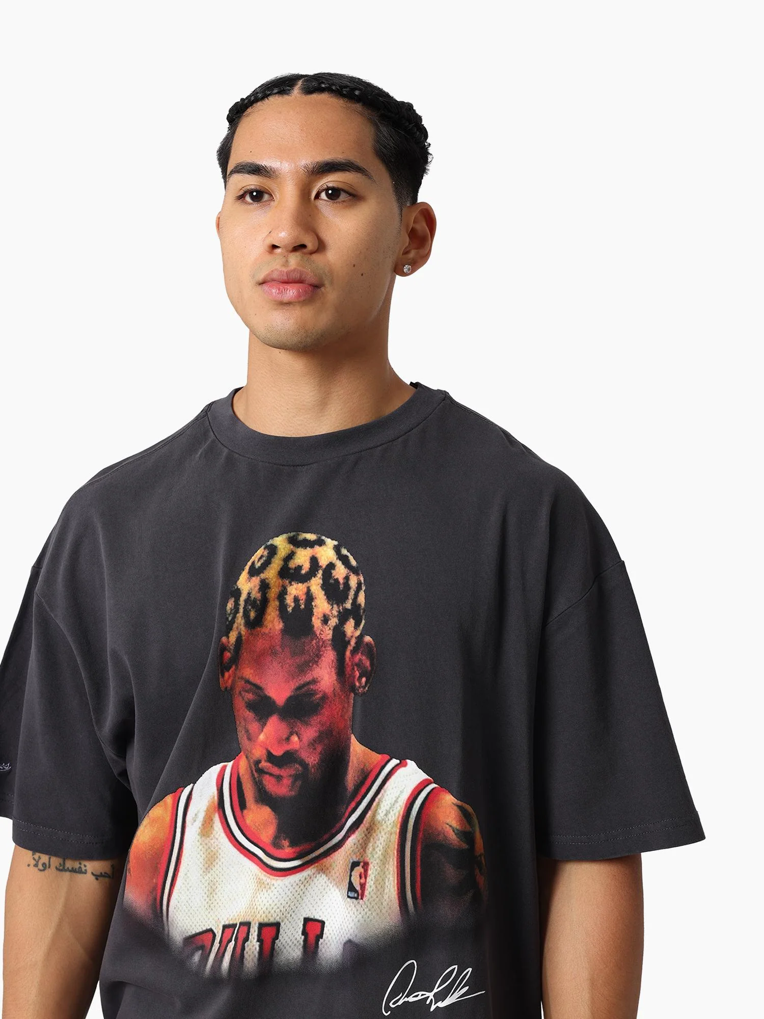 Dennis Rodman Chicago Bulls Look Out Tee - Image 2
