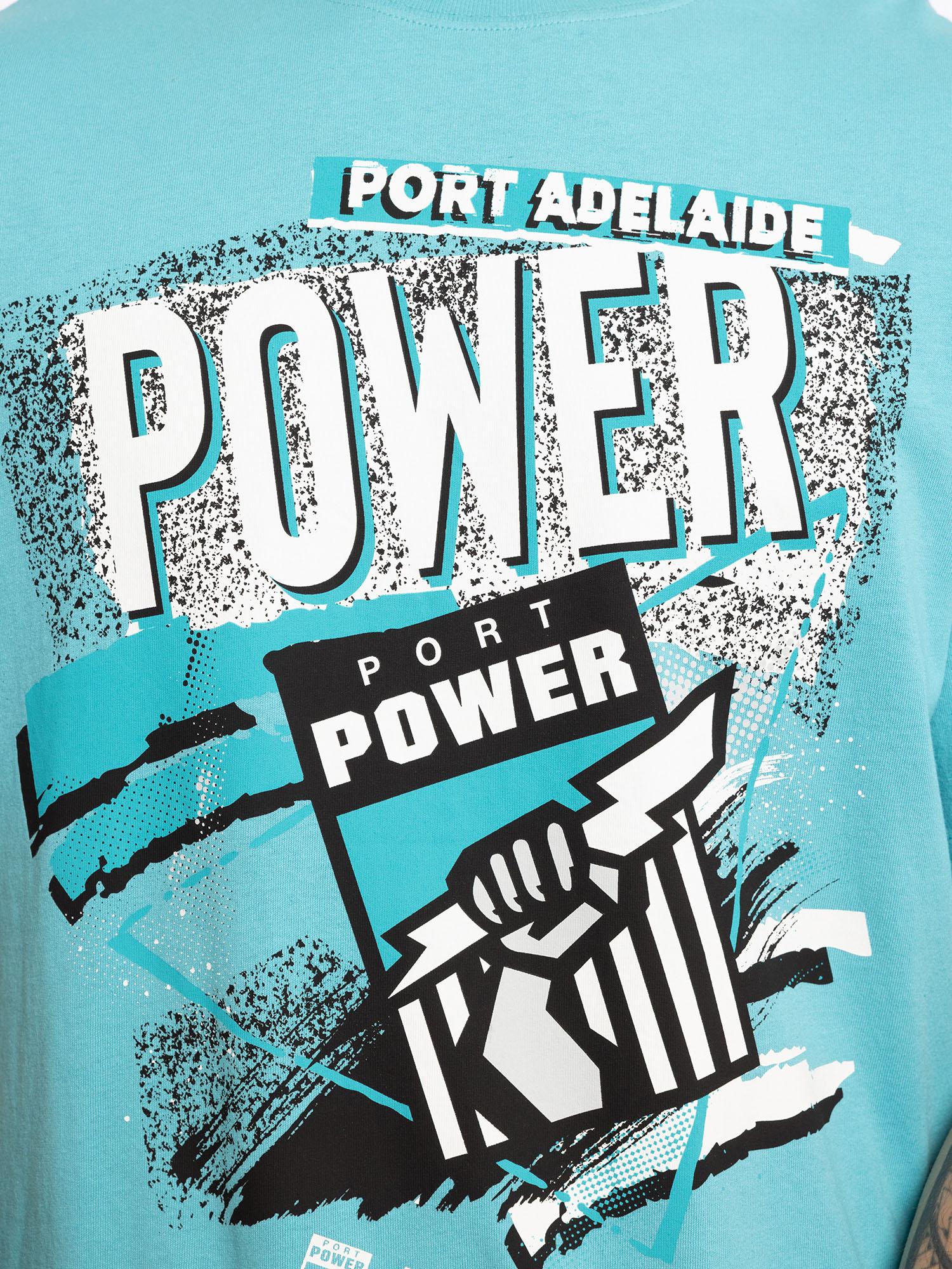 Port Adelaide Power Abstract Logo Tee - Image 4