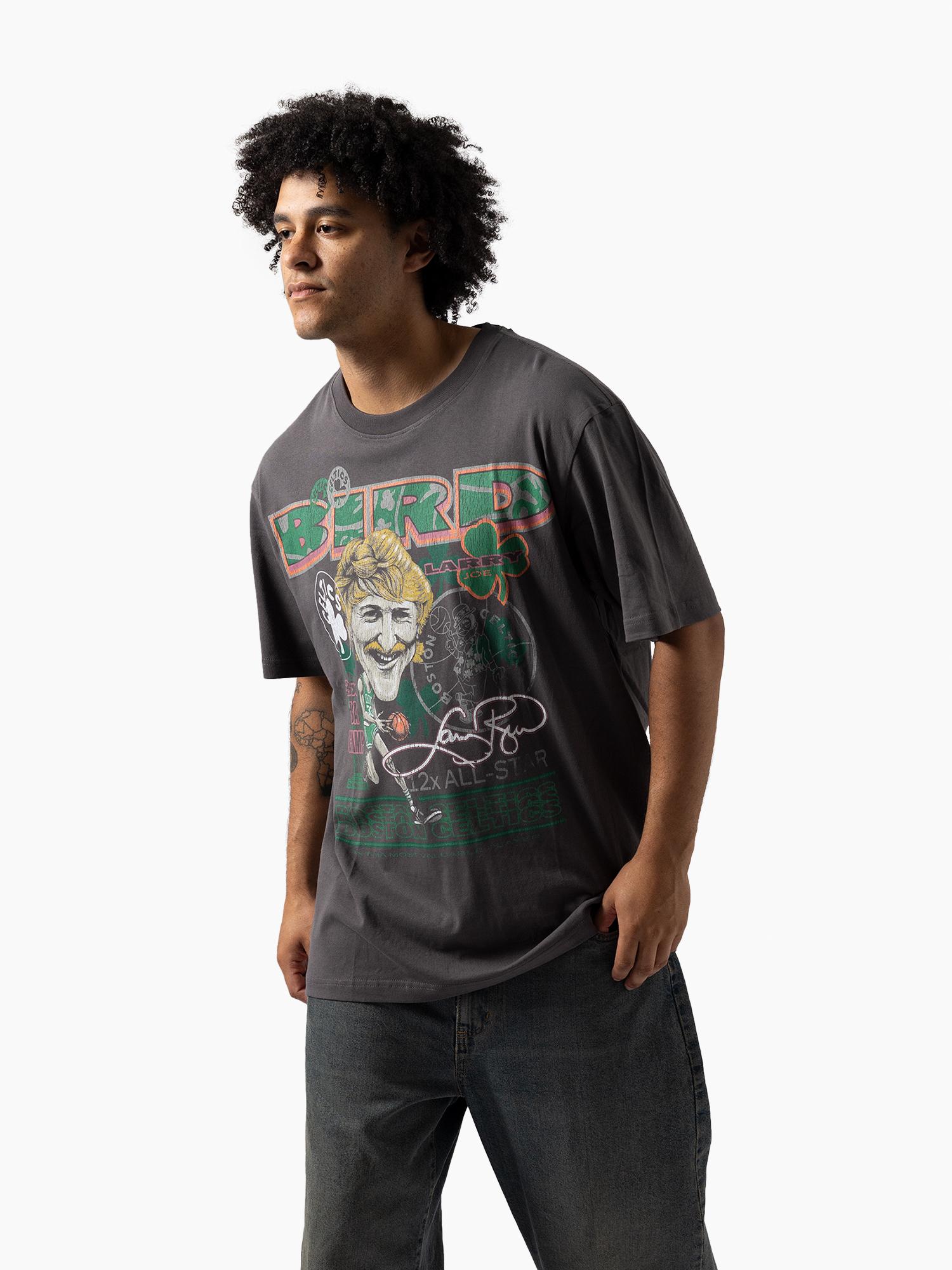 Larry Bird Boston Celtics Mash Up Tee - Image 3