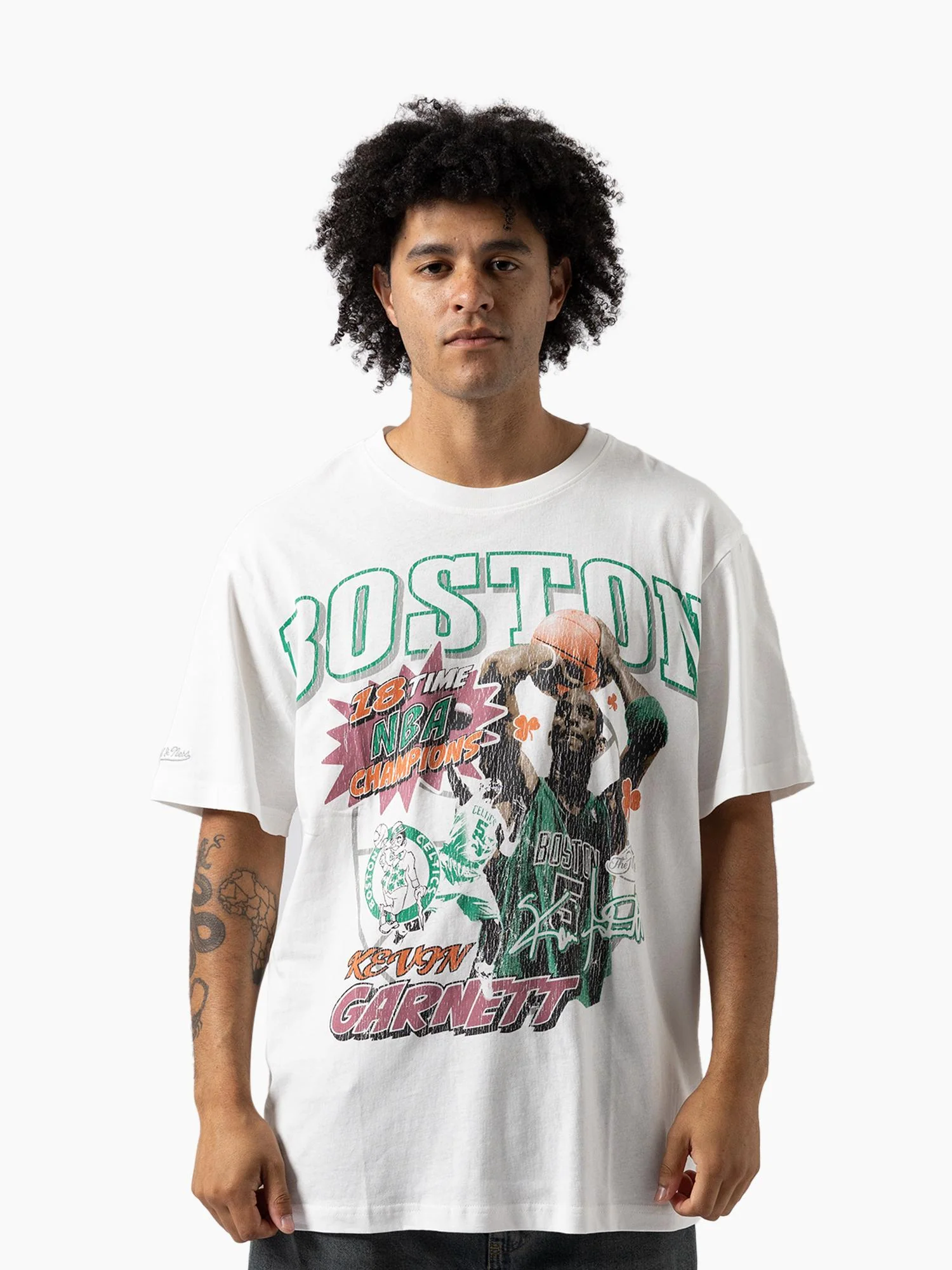 Kevin Garnett Boston Celtics Mash Up Tee - Image 2