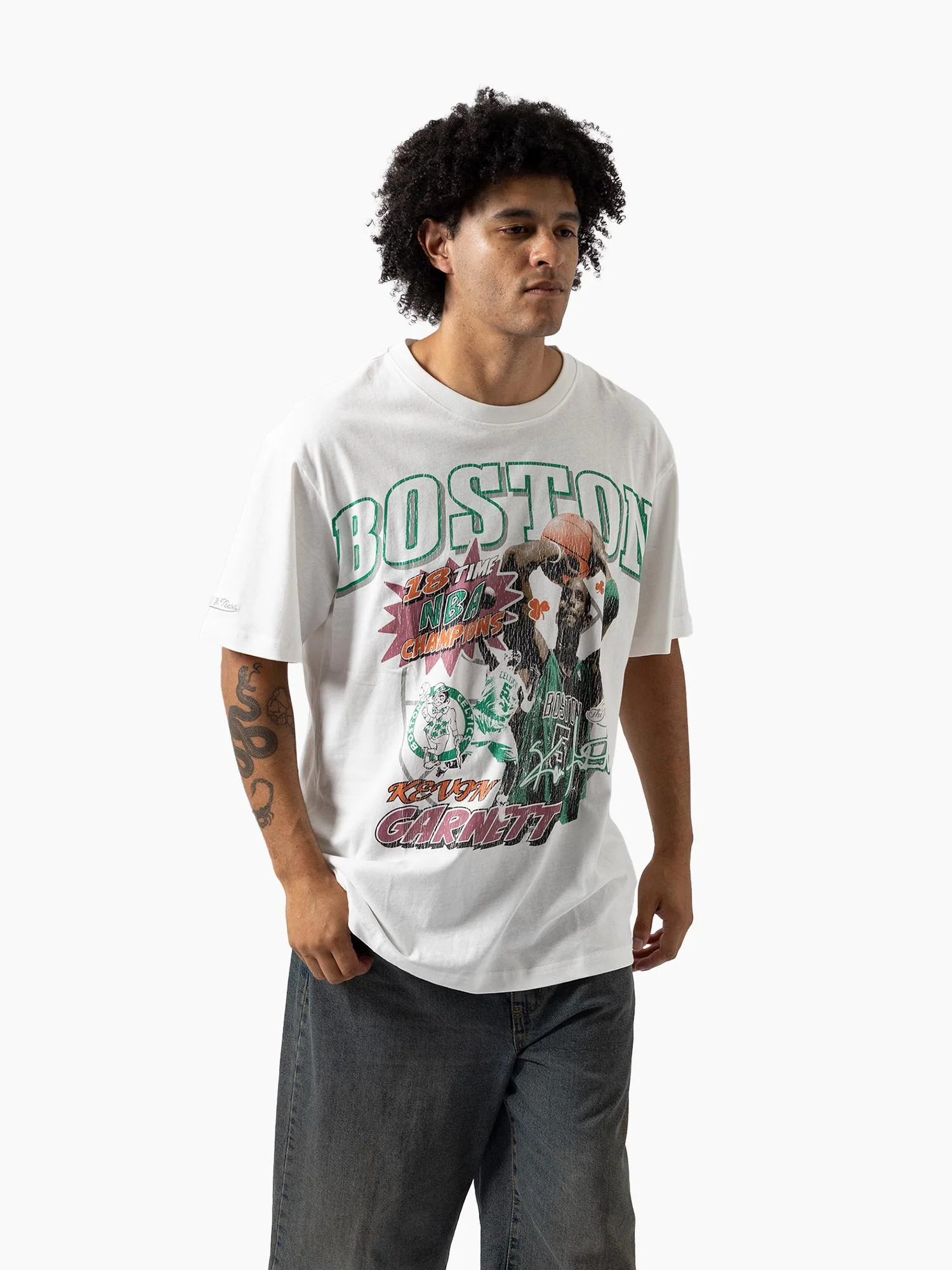 Kevin Garnett Boston Celtics Mash Up Tee - Image 3
