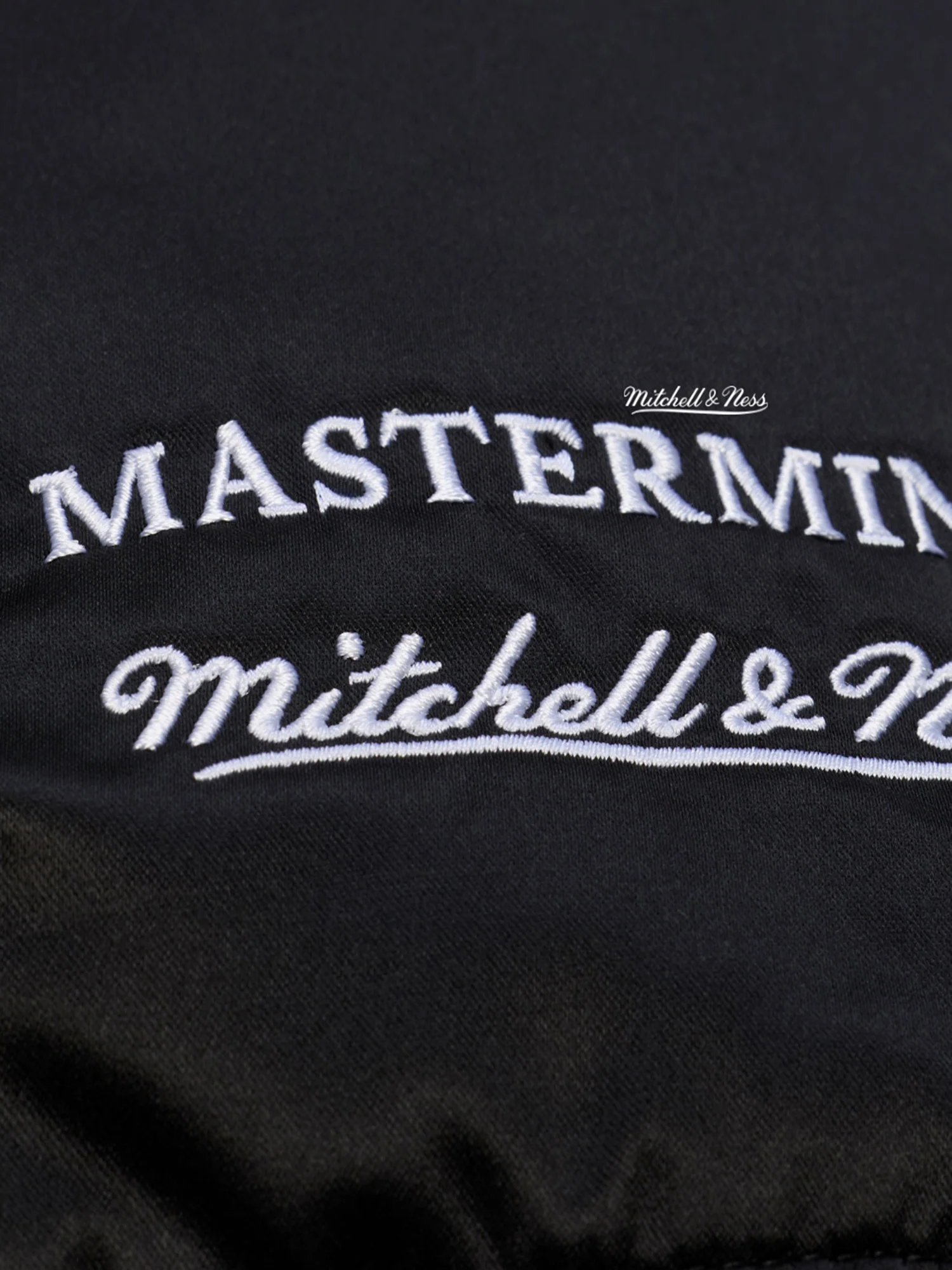 Mastermind x M&N Satin Jacket - Image 4
