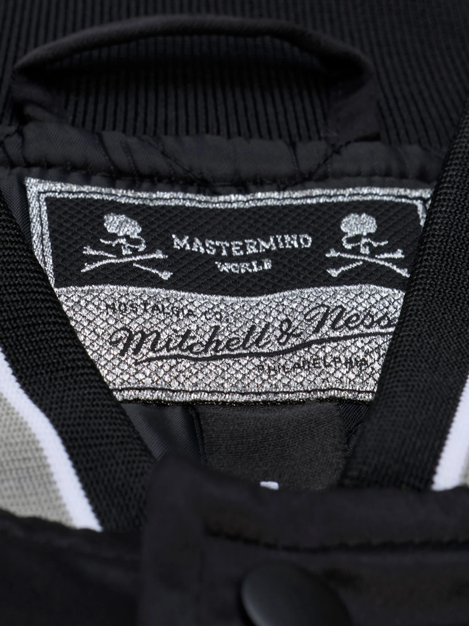 Mastermind x M&N Satin Jacket - Image 7
