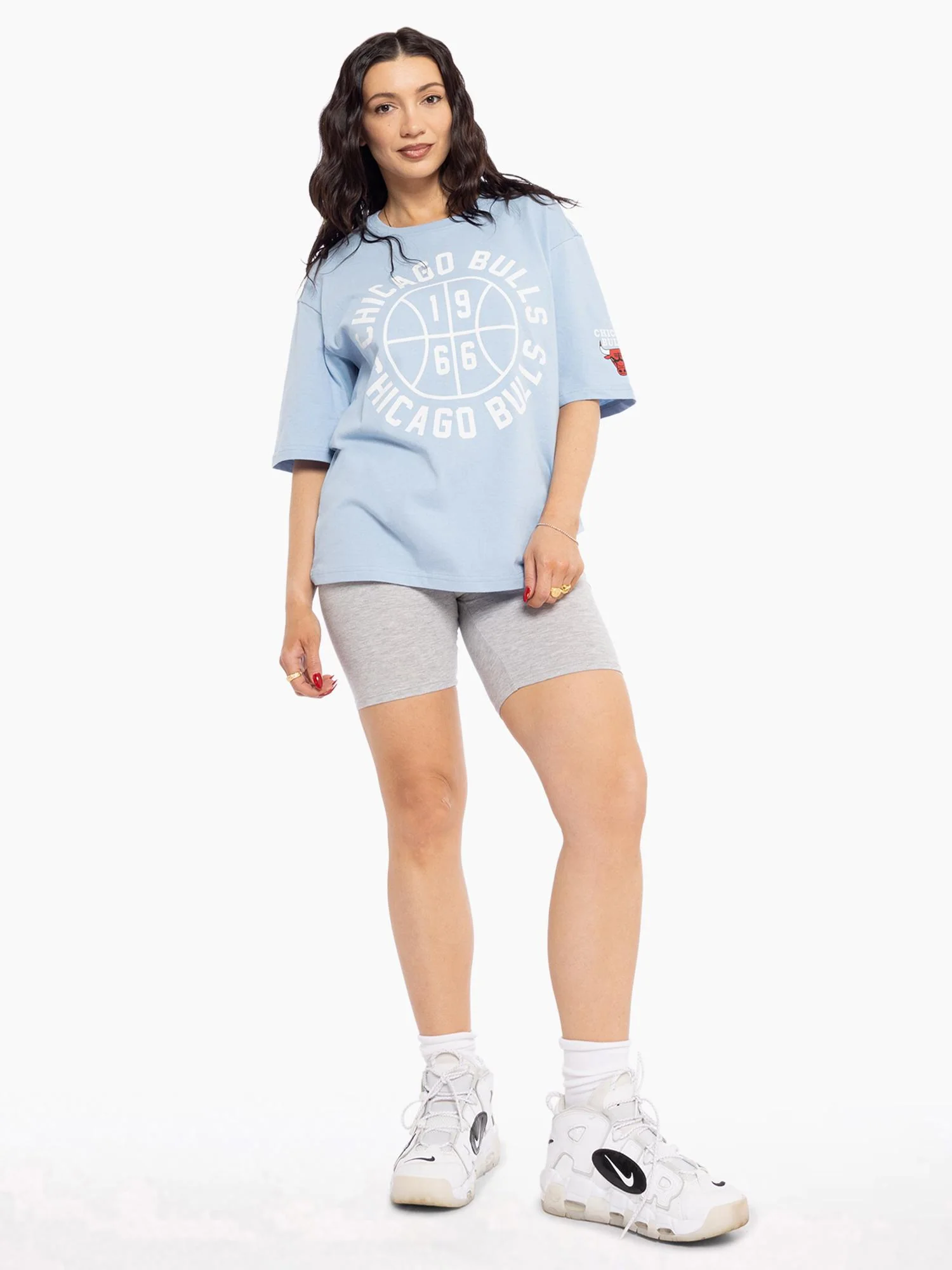 Women's Chicago Bulls Mono Vintage Boxy Tee - Image 3