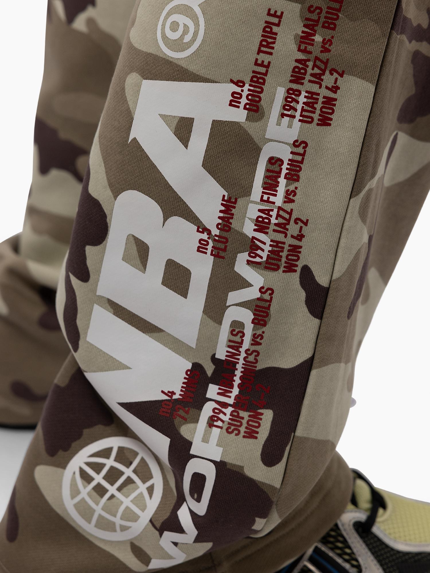 Chicago Bulls NBA 1998 Camo Track Pant - Image 5