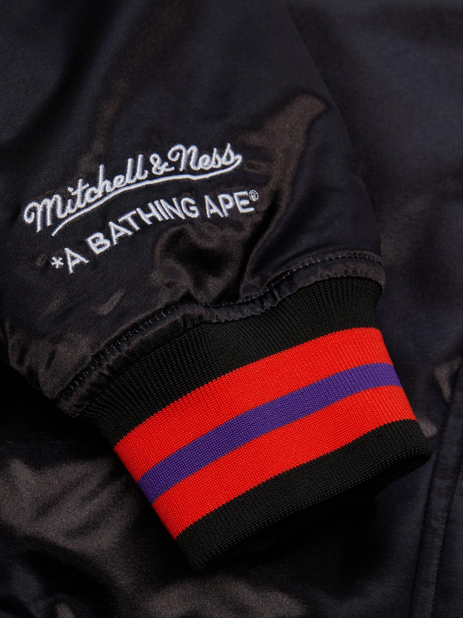 Bape x Mitchell & Ness Phoenix Suns Satin Jacket - Image 4