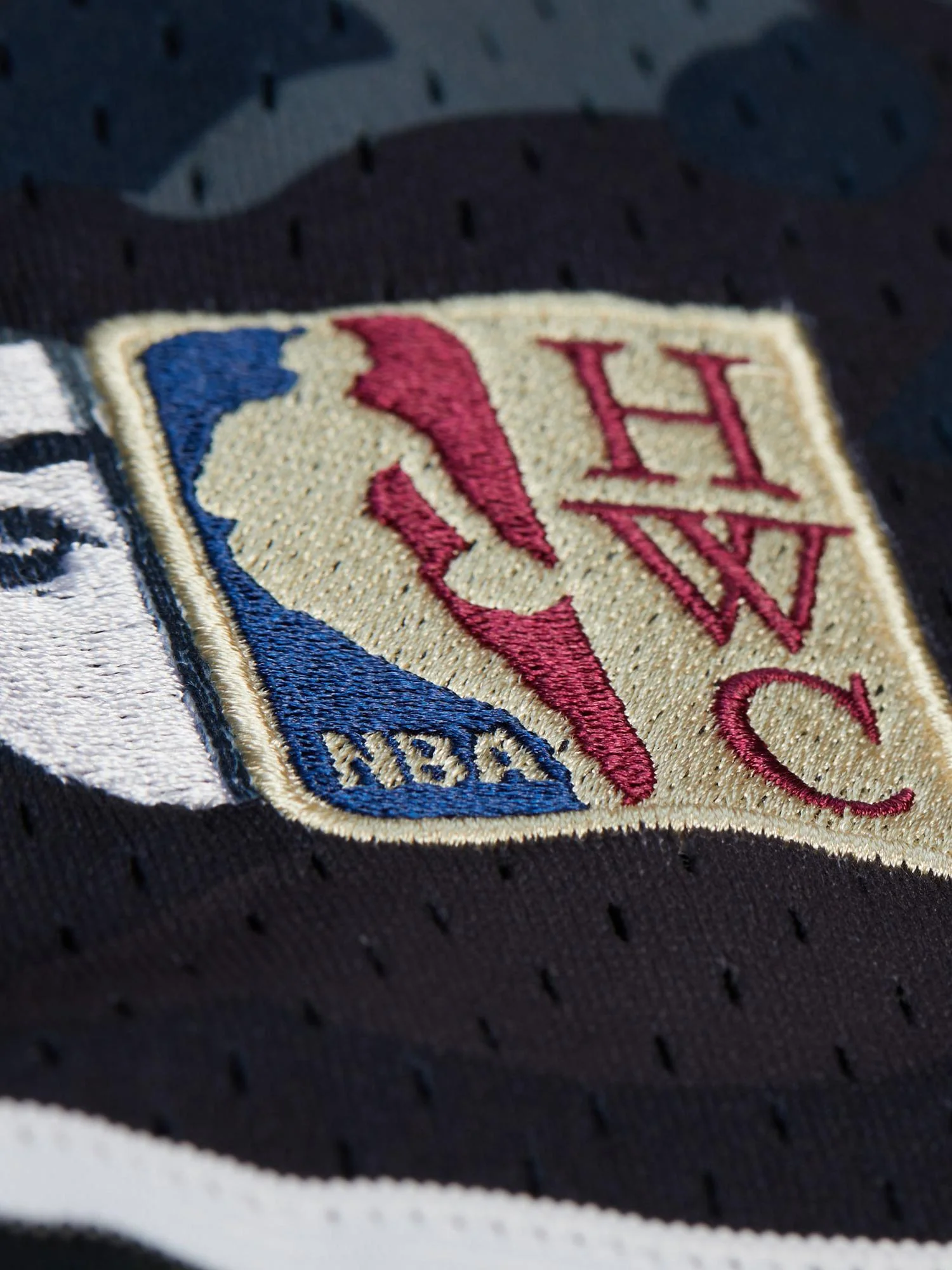 Bape x Mitchell & Ness New Jersey Nets Shorts - Image 3