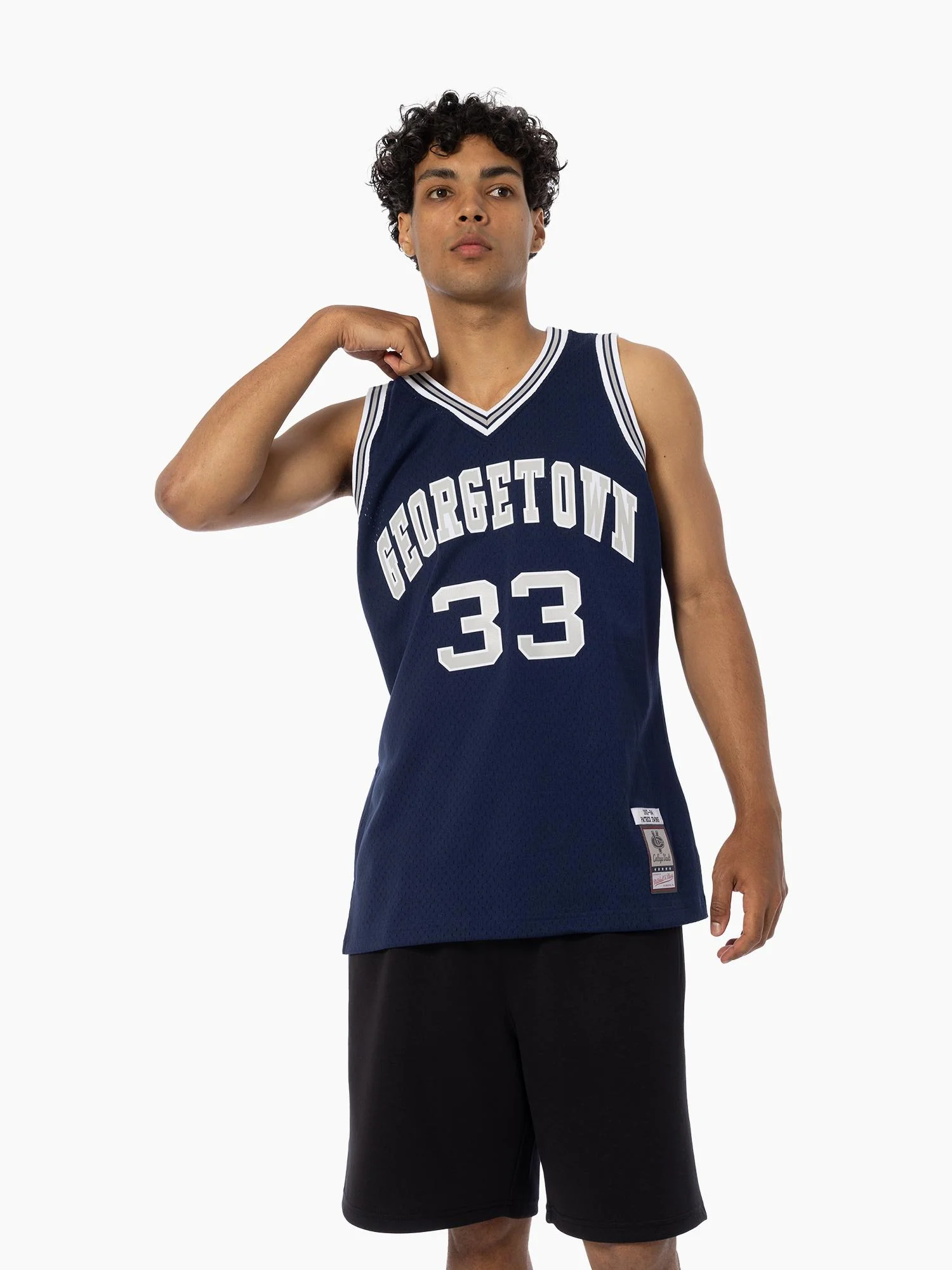 Patrick Ewing 1983-84 Georgetown University Swingman Jersey - Image 3