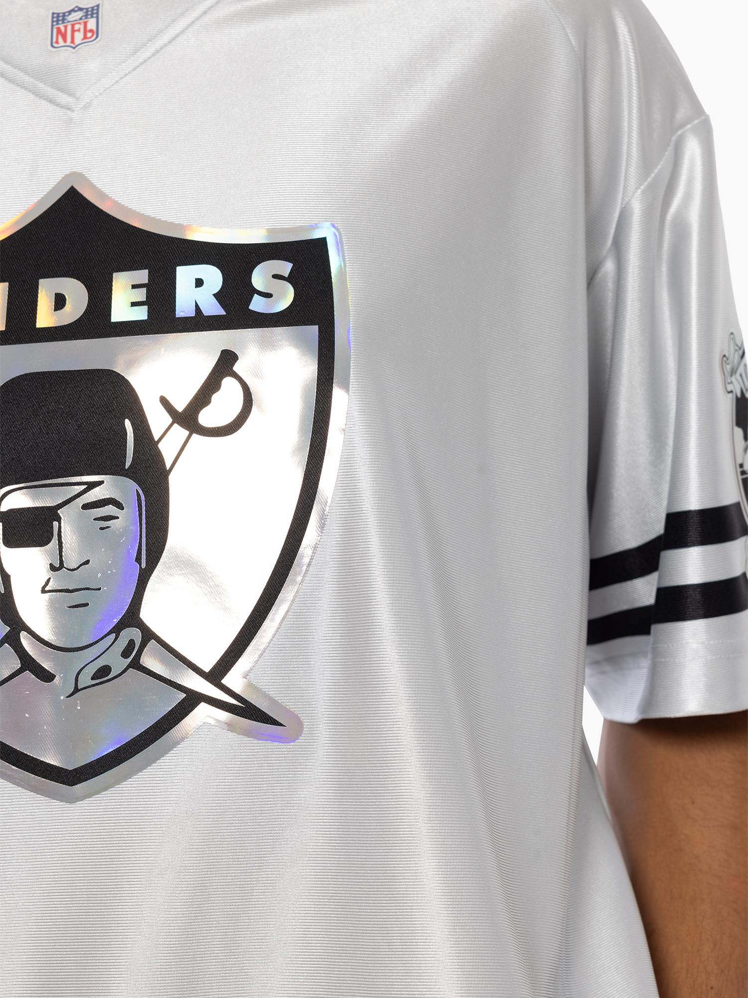 Los Angeles Raiders NFL Chrome Mesh Jersey - Image 4